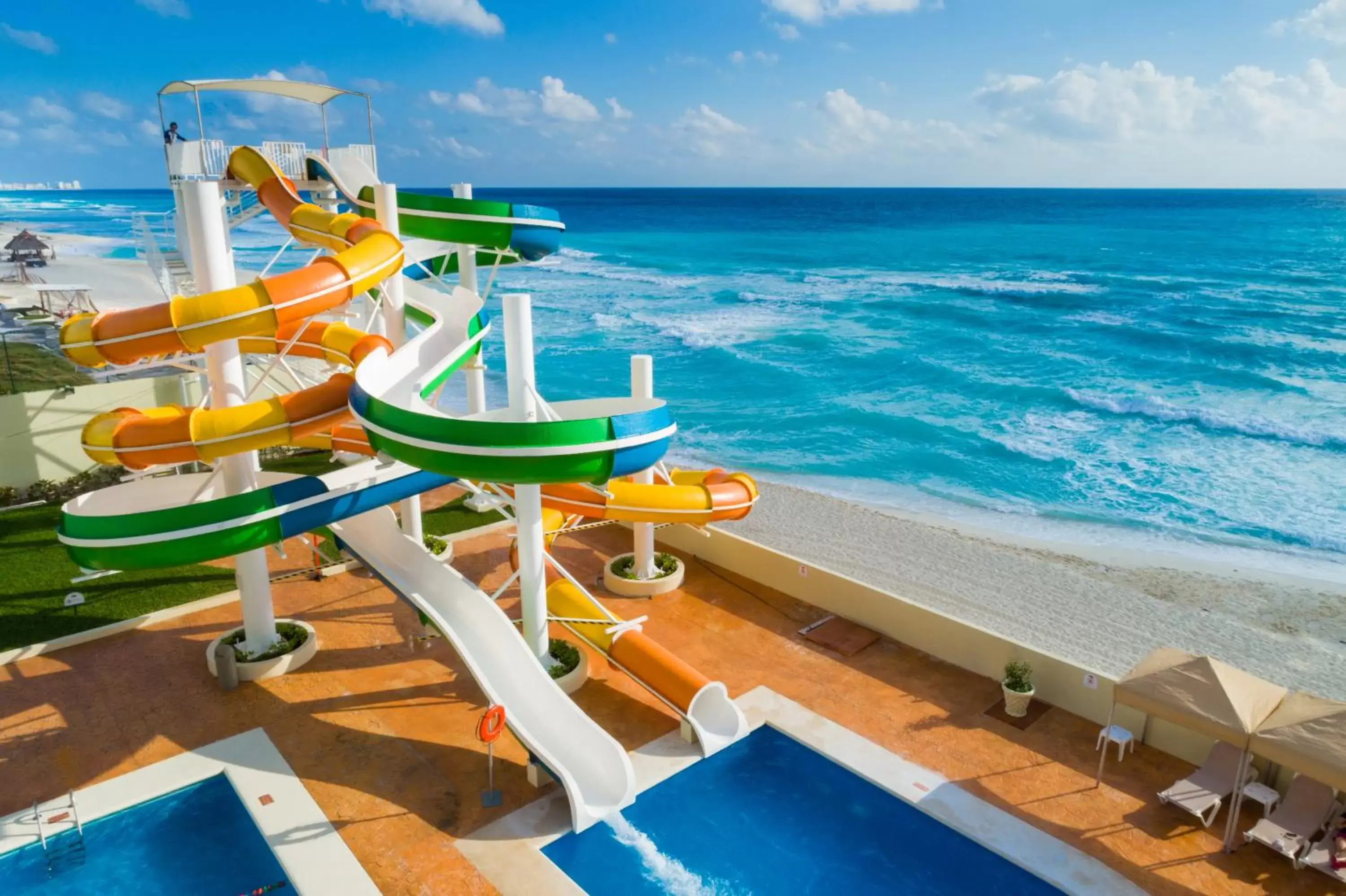 Aqua park, Water Park in Crown Paradise Club Cancun - All Inclusive