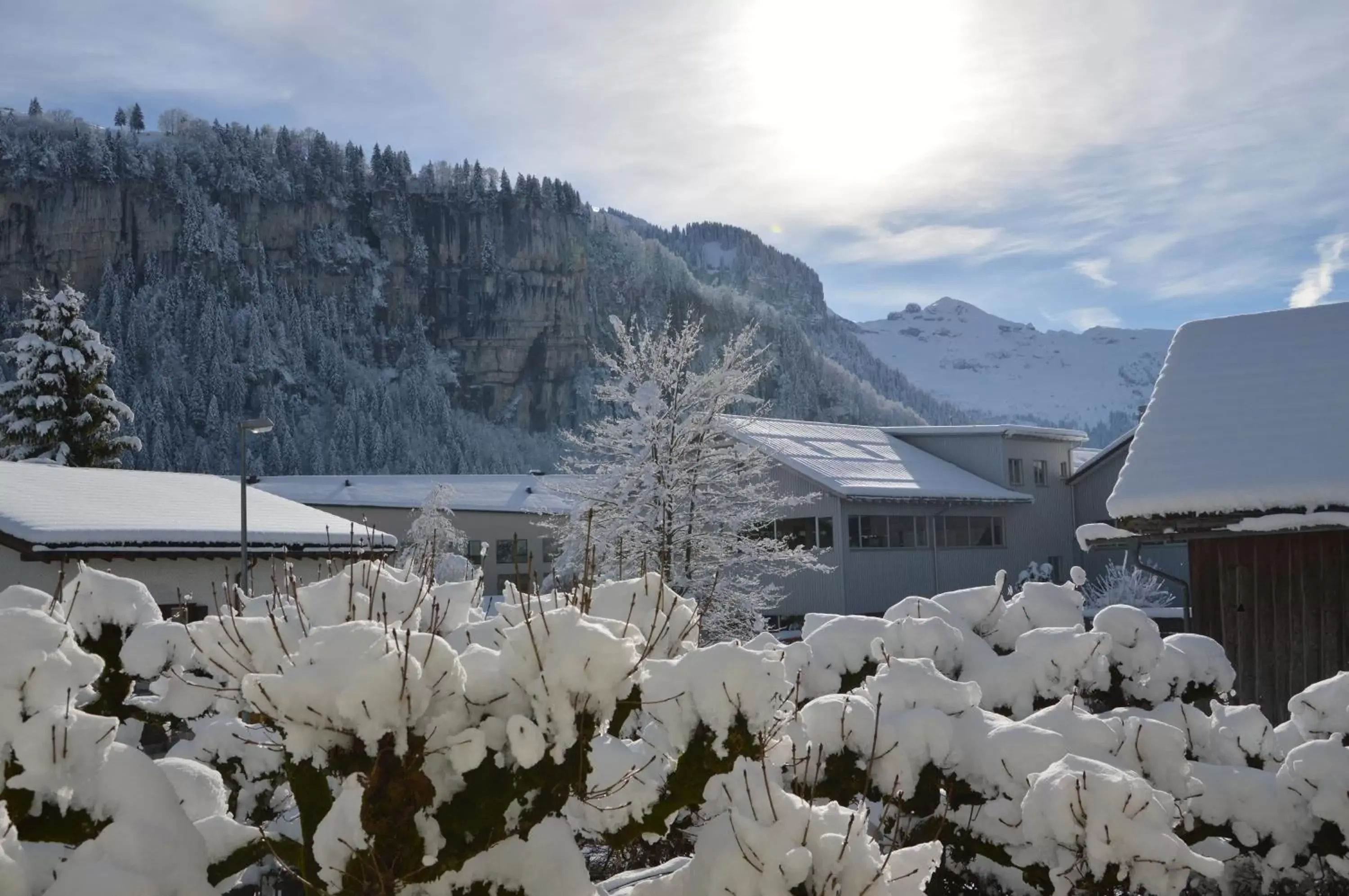 Winter in Hotel Garni Rösslipost