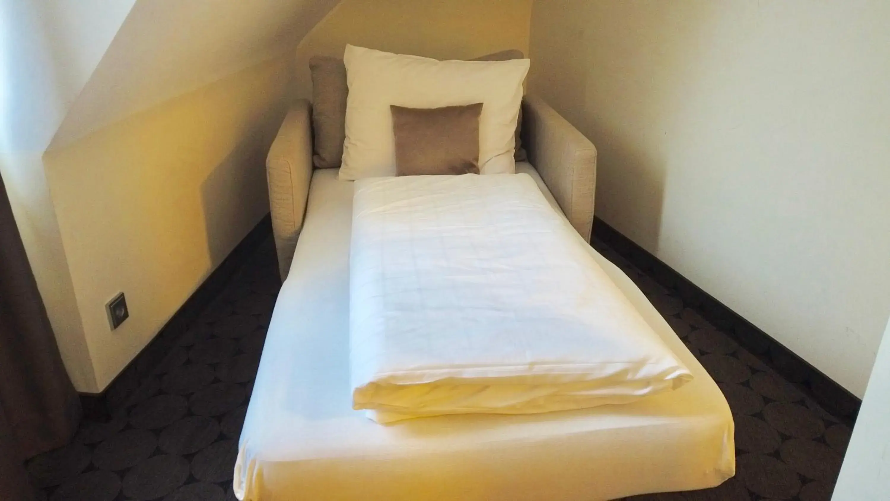 Bed in Hotel Sion