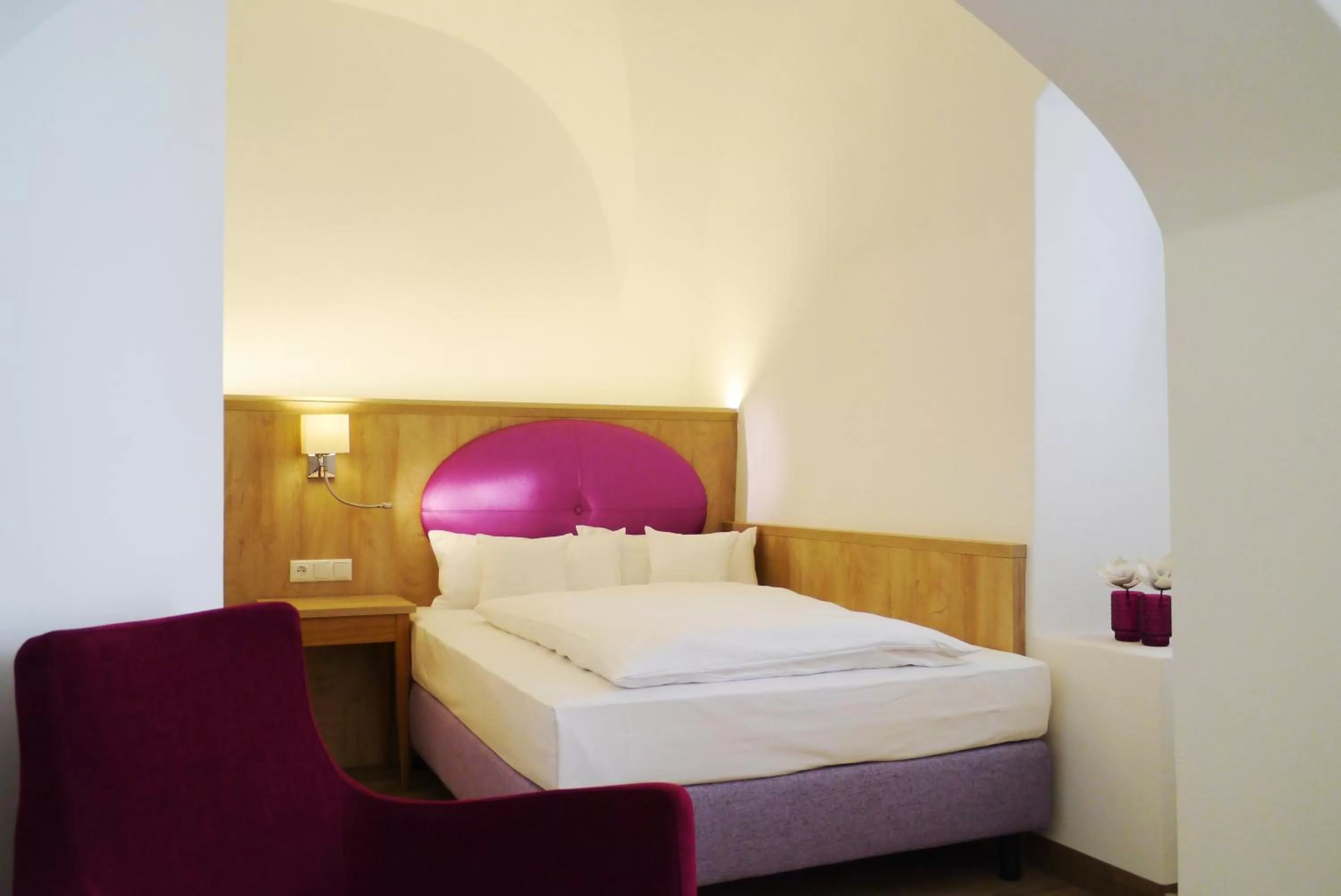 Photo of the whole room, Bed in Das Brunners