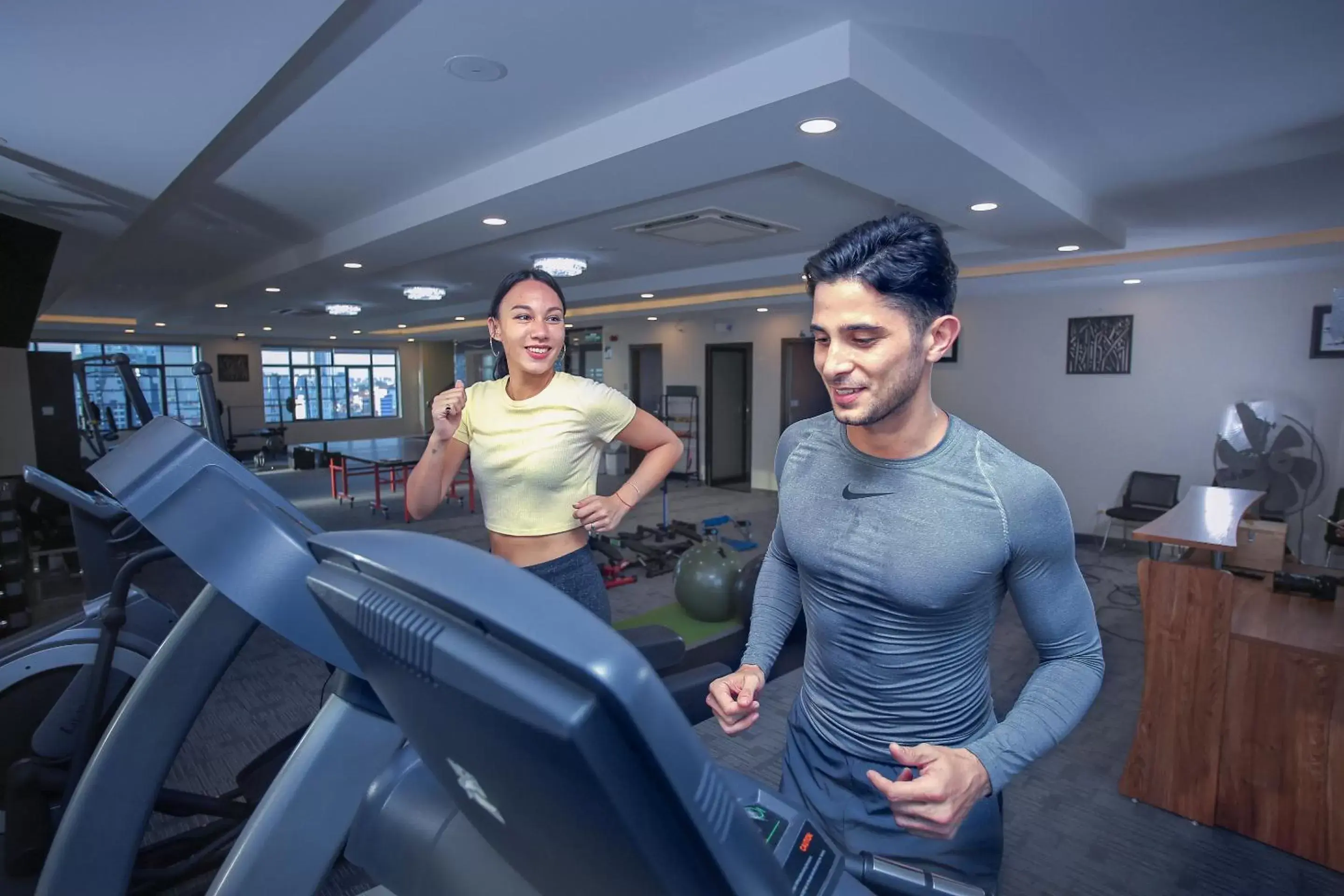 Fitness centre/facilities in HM Grand Central Hotel