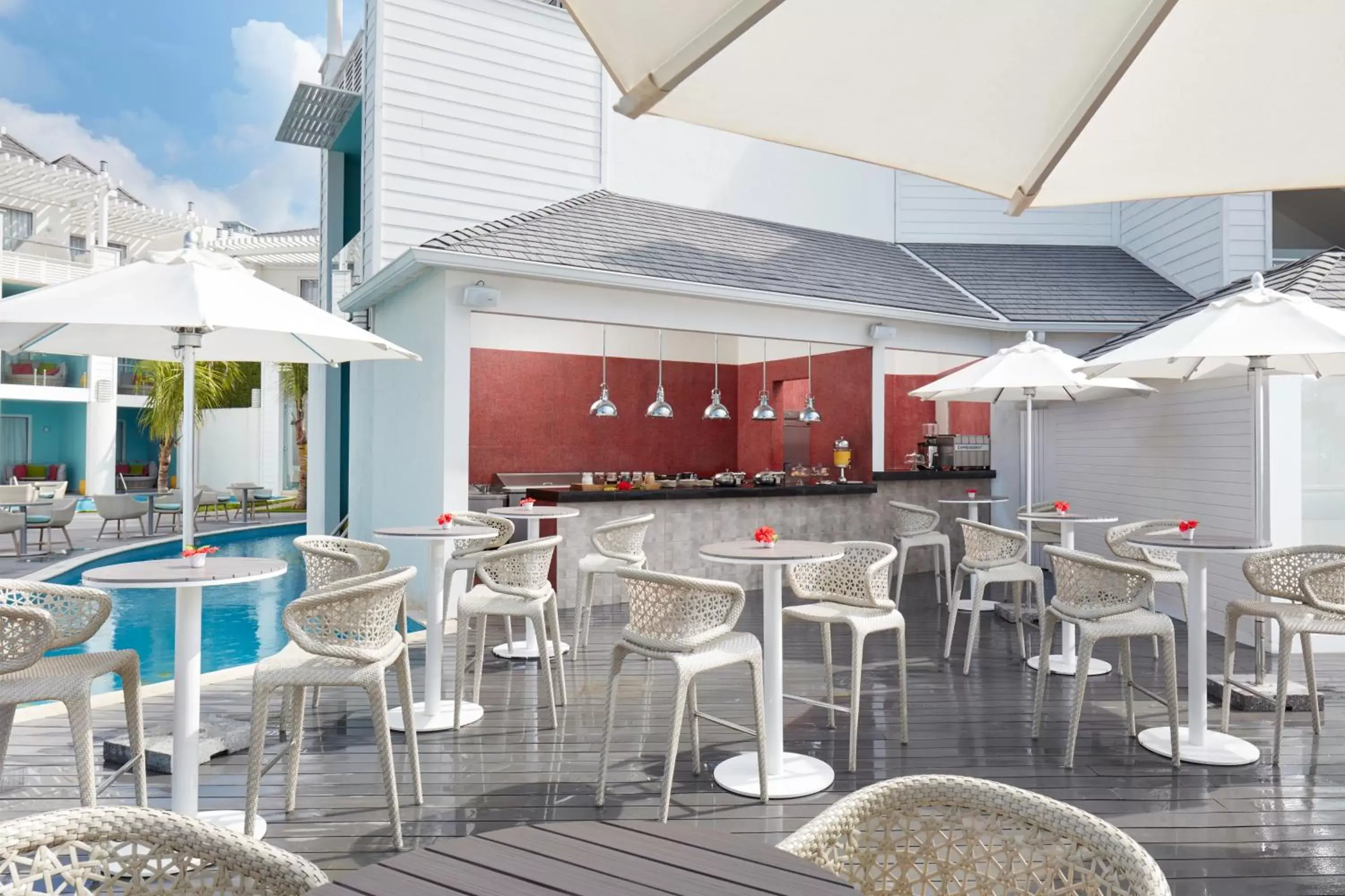 Patio, Restaurant/Places to Eat in Azul Beach Resort Negril, Gourmet All Inclusive by Karisma
