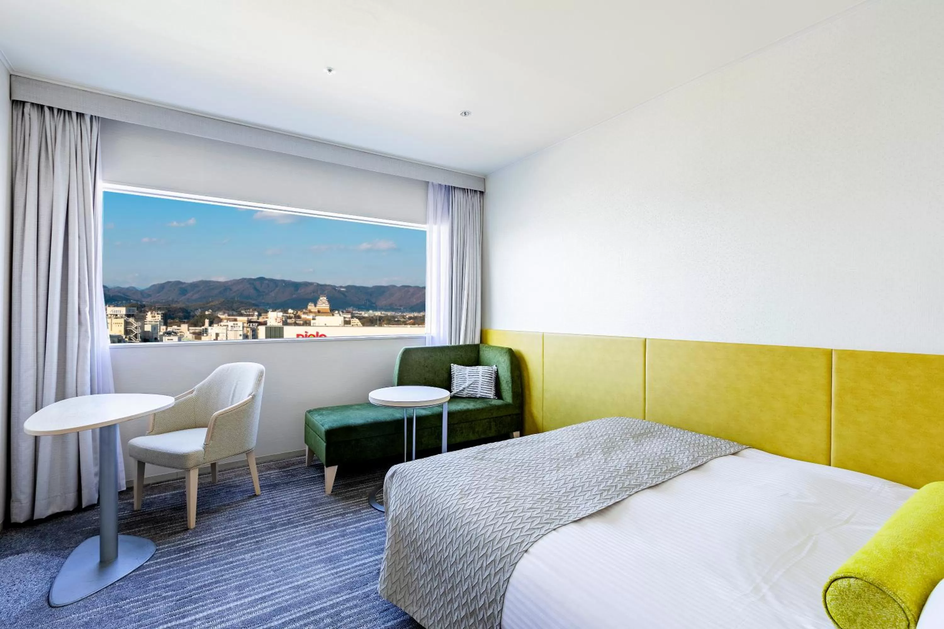 Bed in Hotel Nikko Himeji