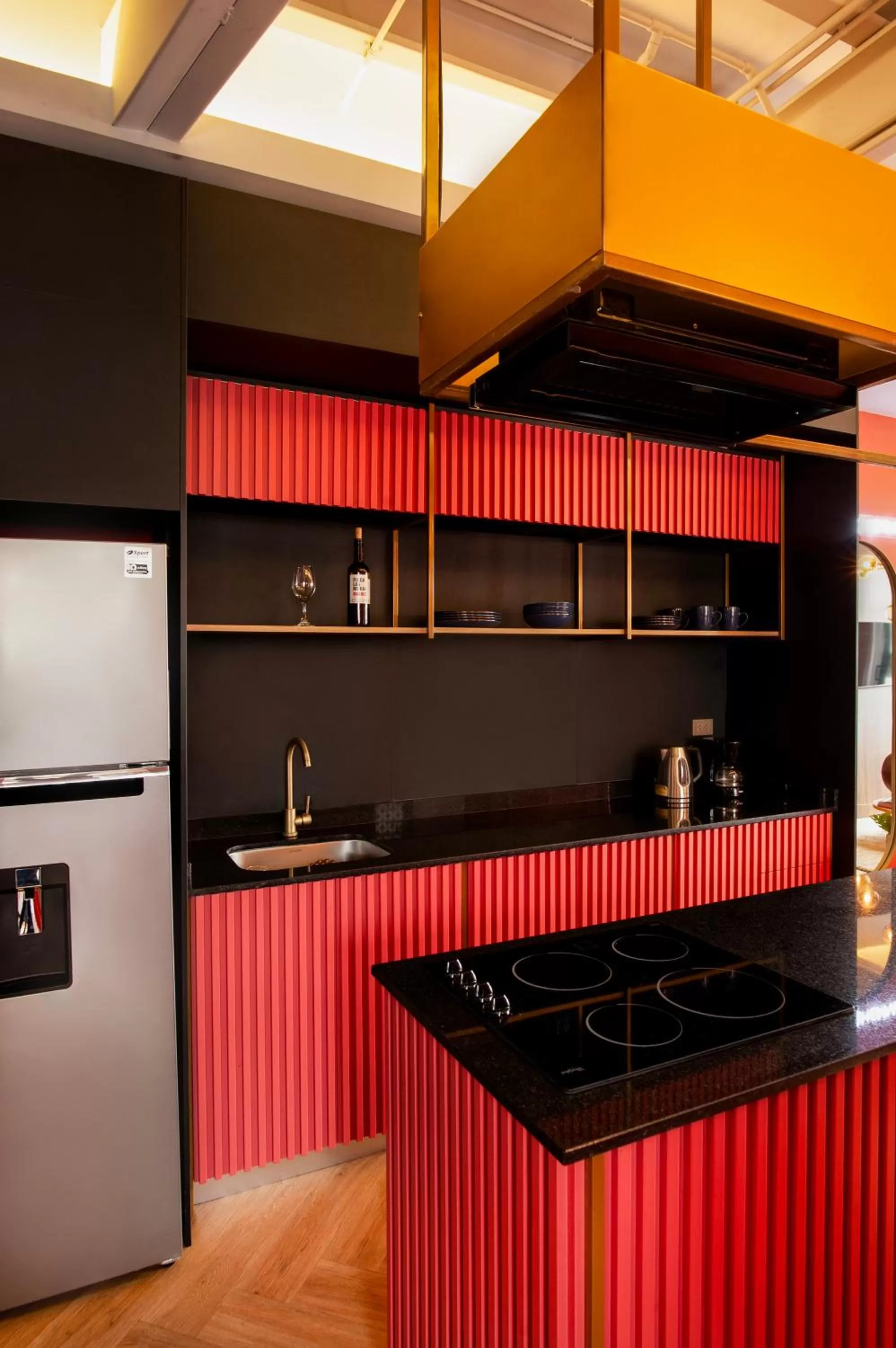 Kitchen or kitchenette in Hemma Bogotá Country Luxury Suites Hotel