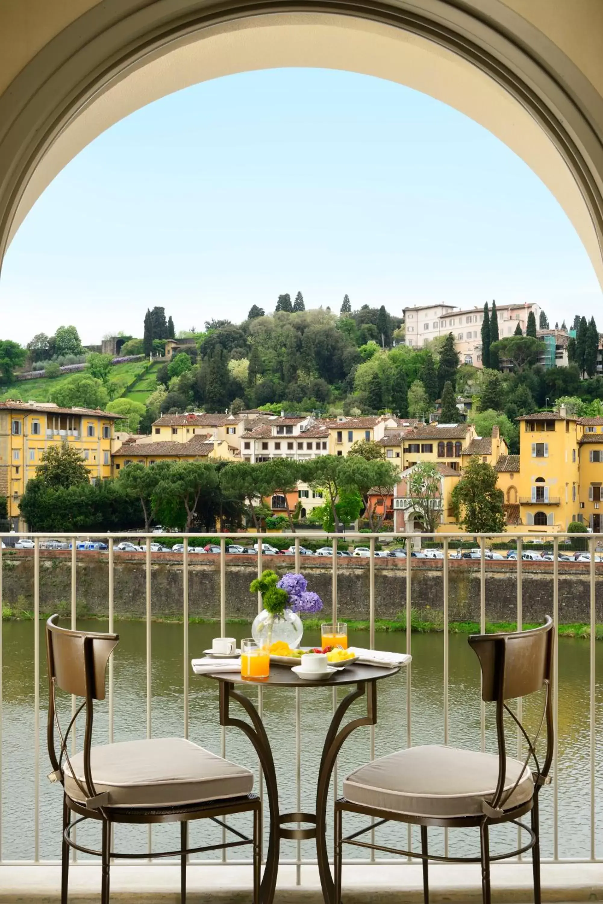 River view, Balcony/Terrace in Hotel Balestri - WTB Hotels