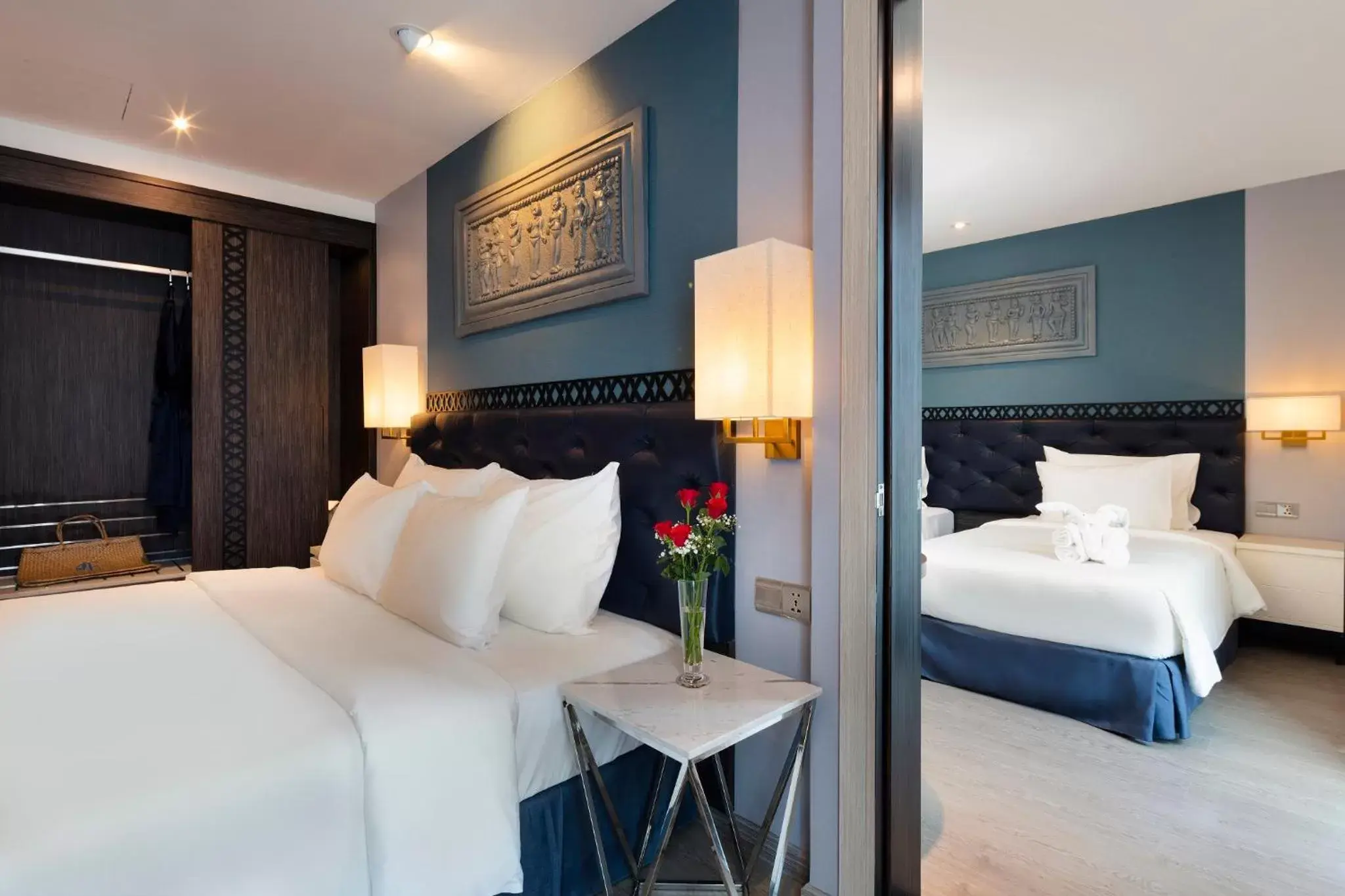 Bed in Erica Nha Trang Hotel