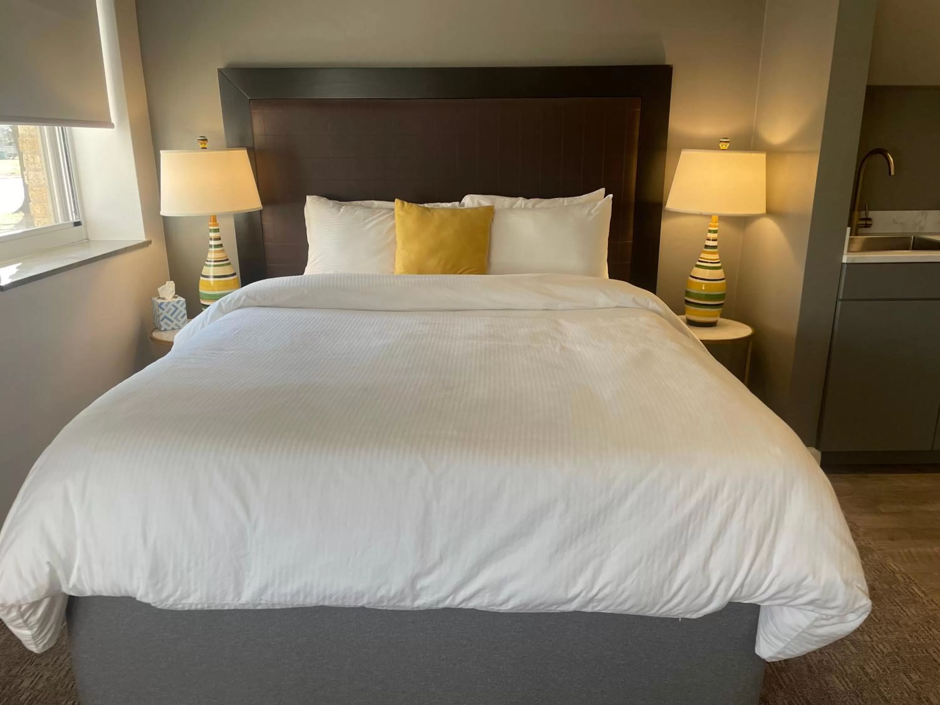 Bed in Hotel Phillips