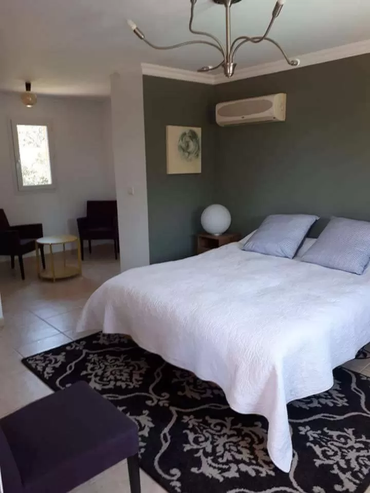 Bed in Villa Catharina