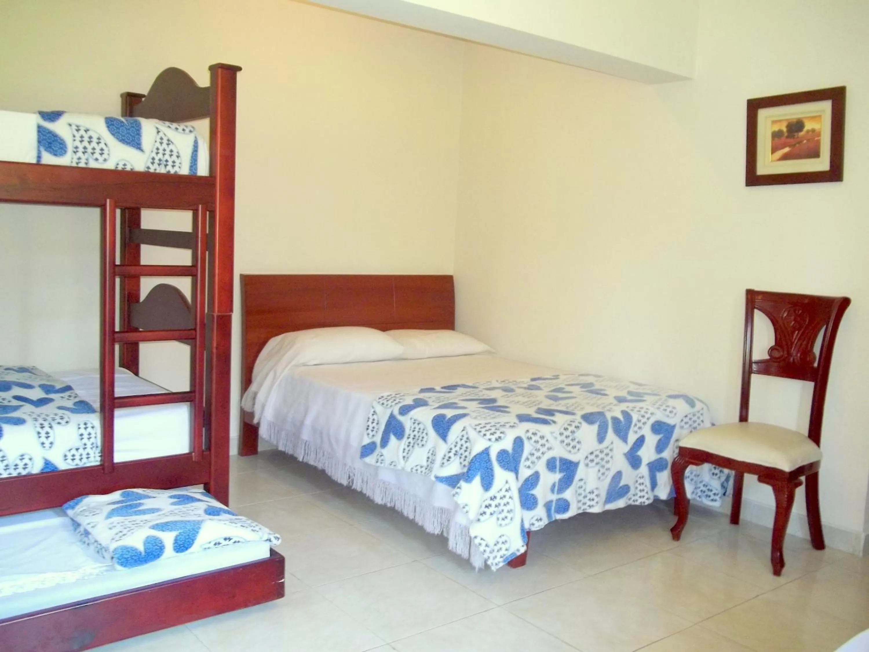 Bed in Cabañas Las Bifloras