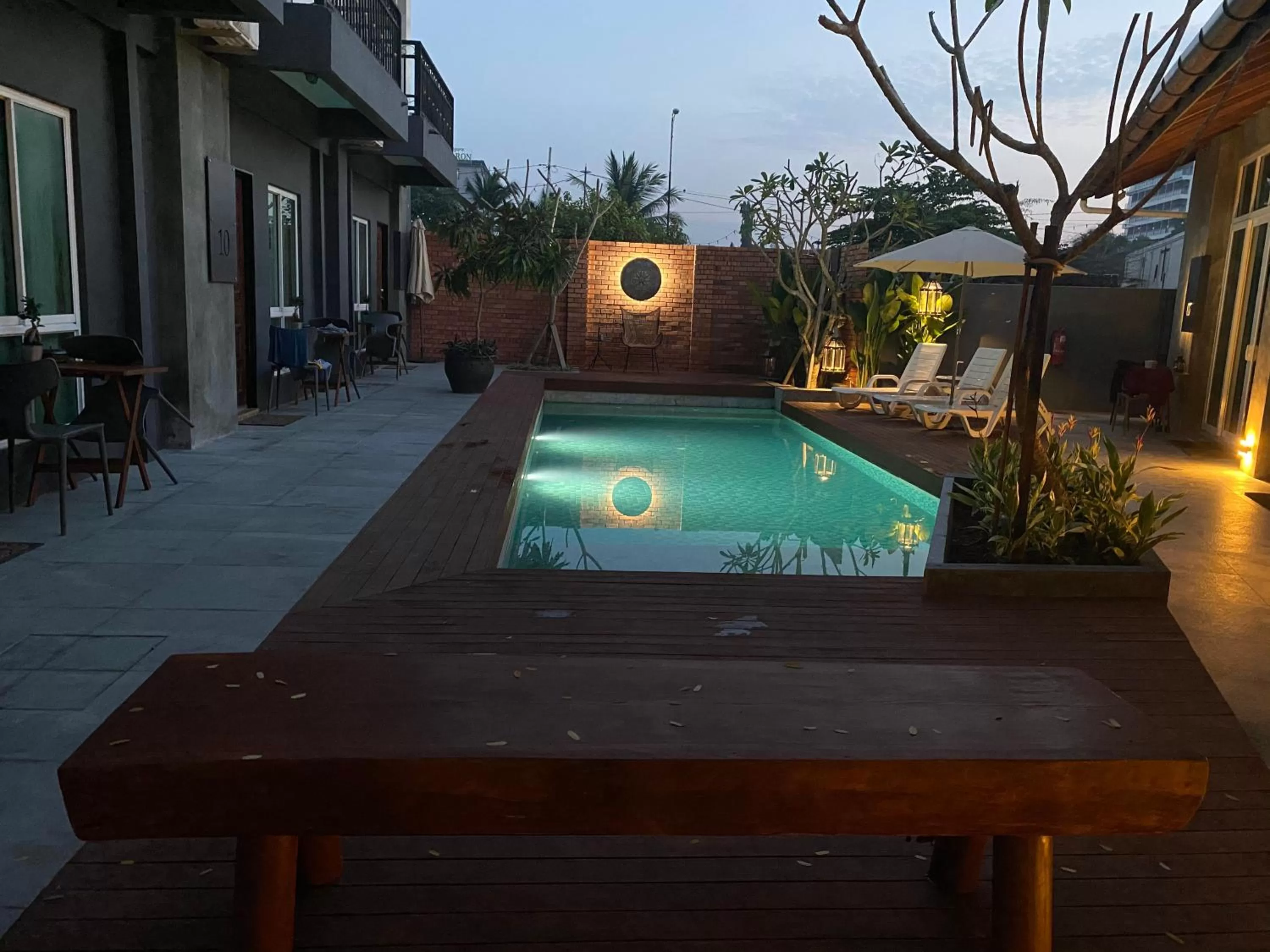 Swimming pool in Arch Studio Cenang