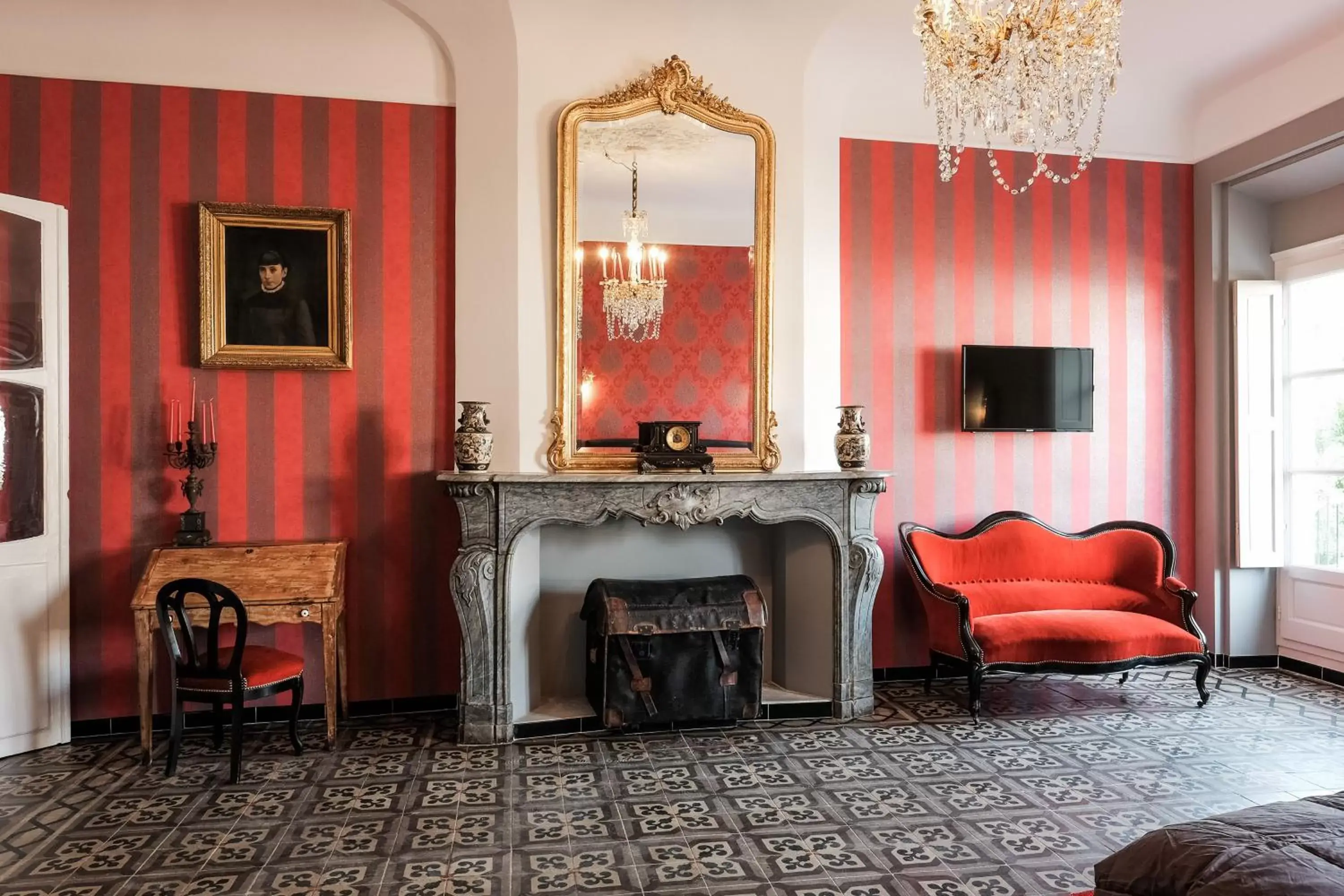 Seating Area in Les suites de Peyrat