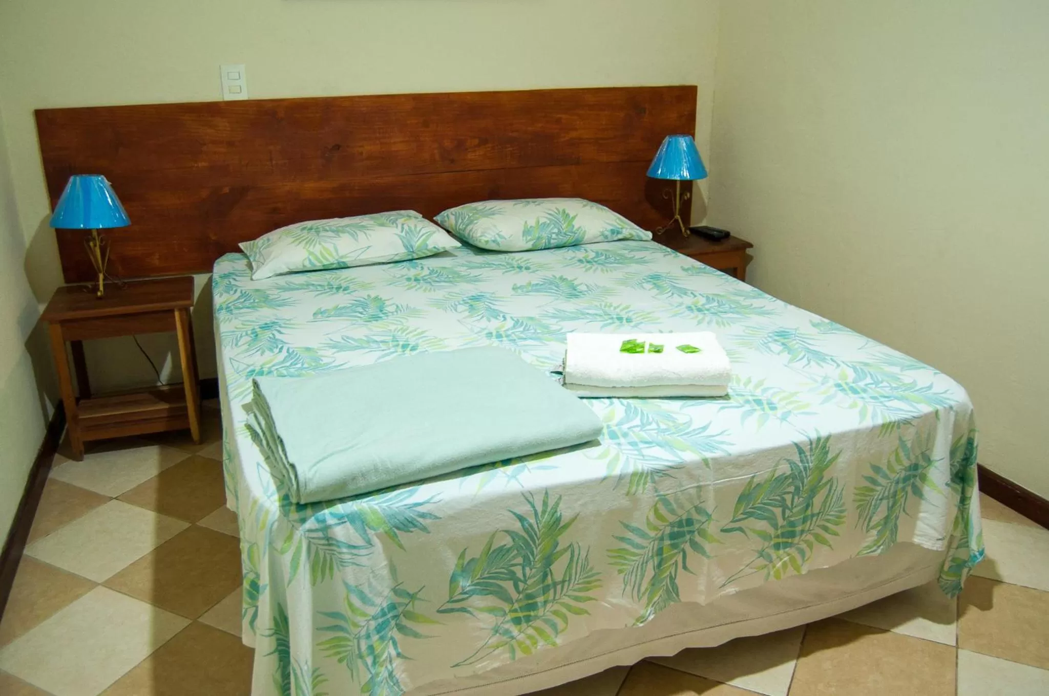 Bed in Refron du Mar Pousada Paraty