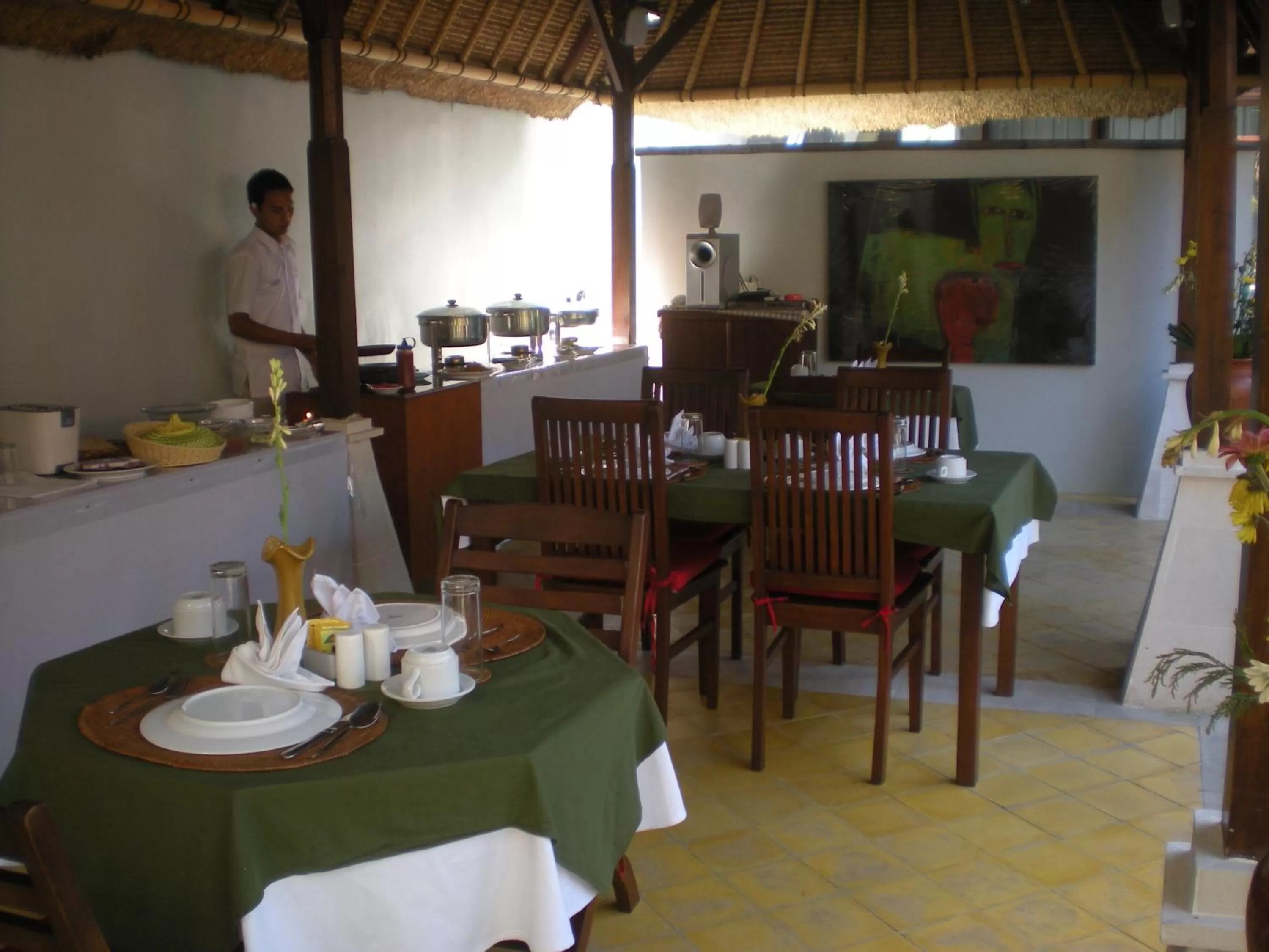 Restaurant/places to eat in Lumbung Sari Ubud Hotel - CHSE Certified