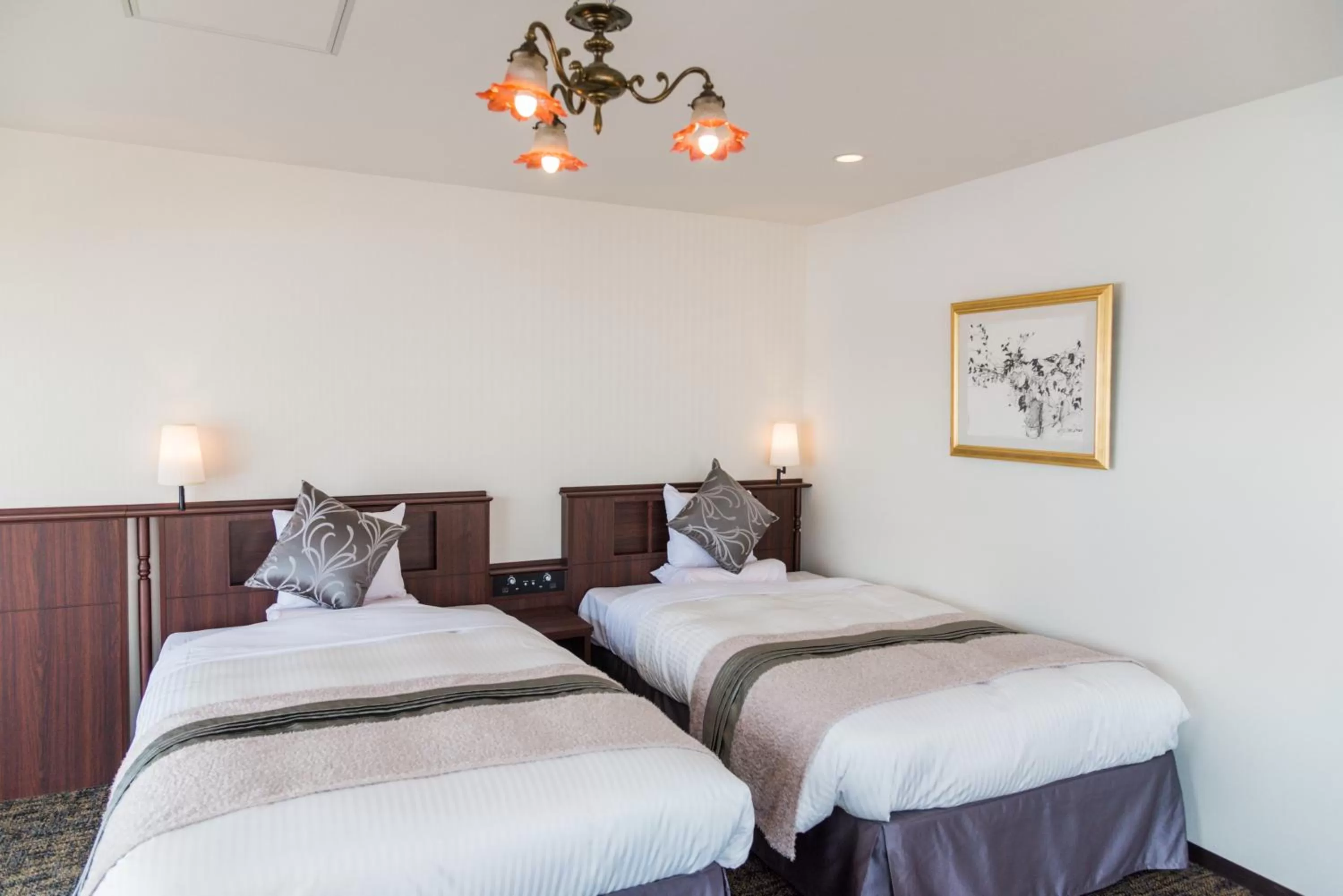 Bedroom, Bed in Hotel Sonia Otaru