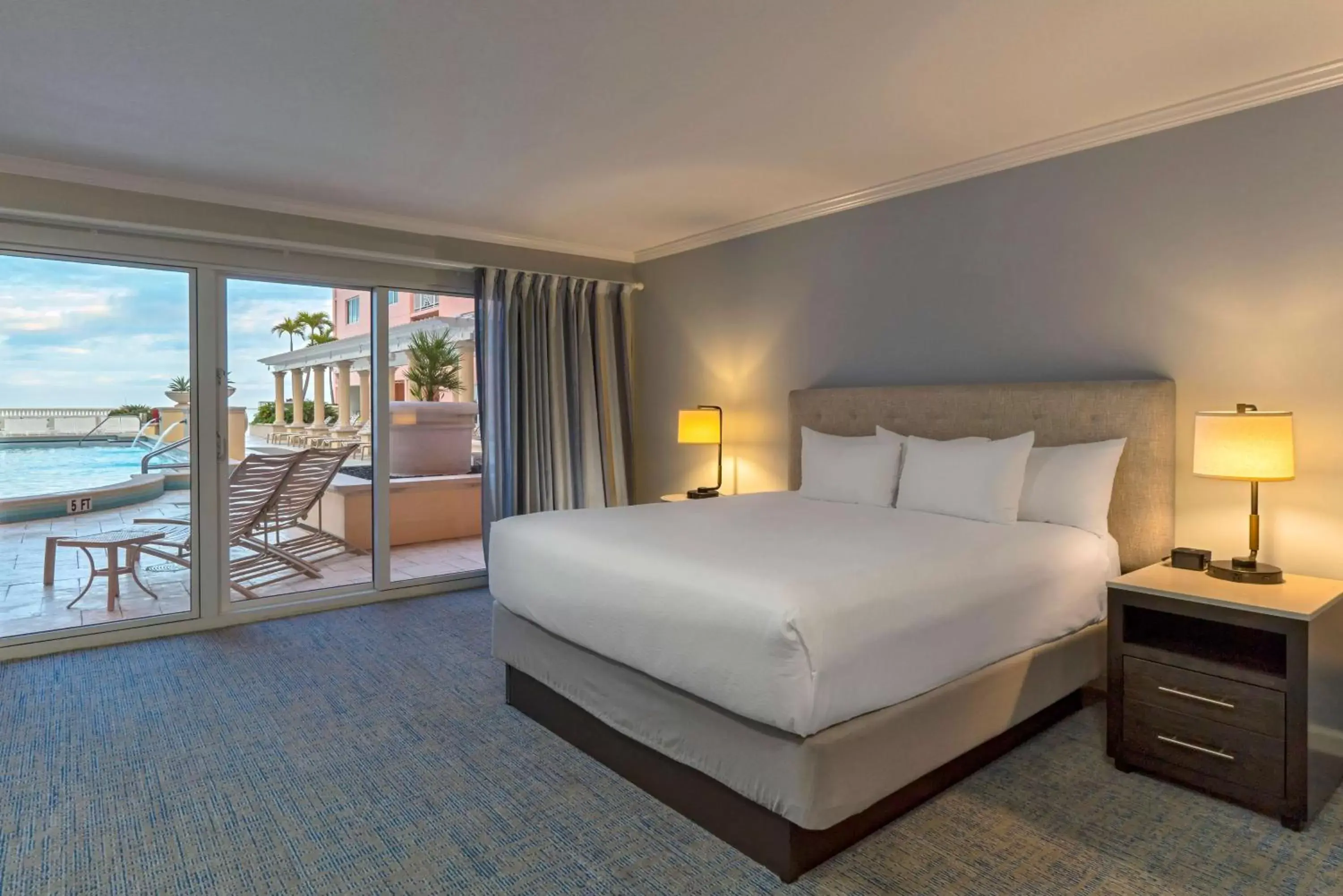 Photo of the whole room, Bed in Hyatt Regency Clearwater Beach Resort & Spa