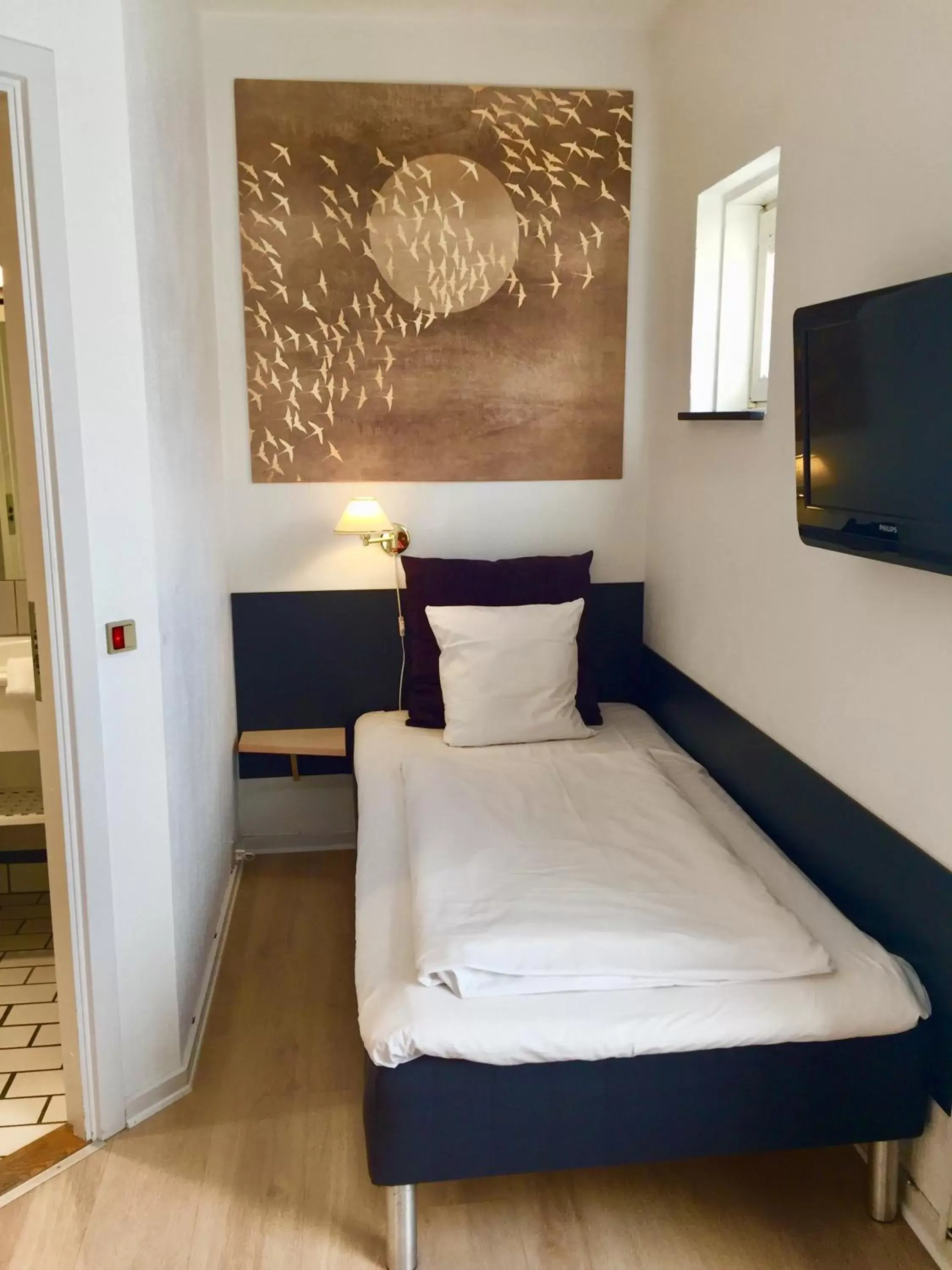 Single Room in City Hotel Nattergalen Single Room in City Hotel Nattergalen