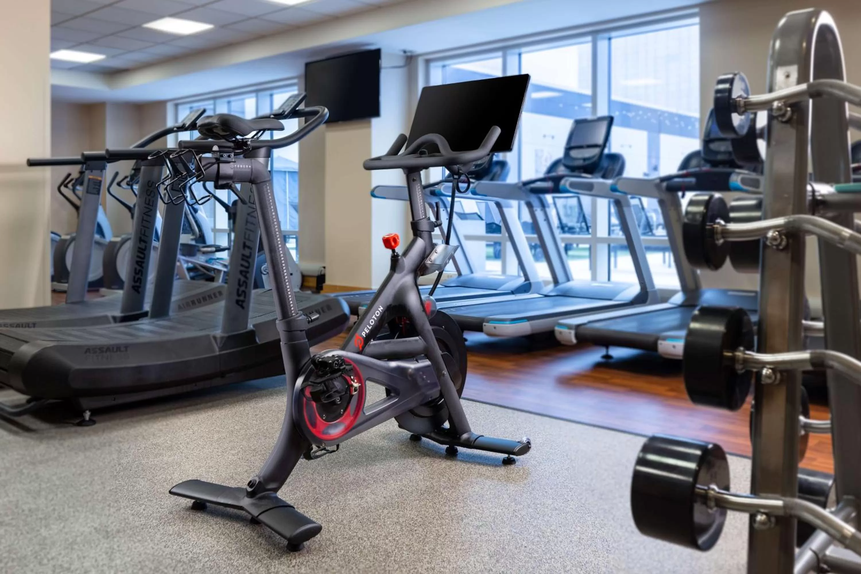 Fitness centre/facilities in Hilton Austin