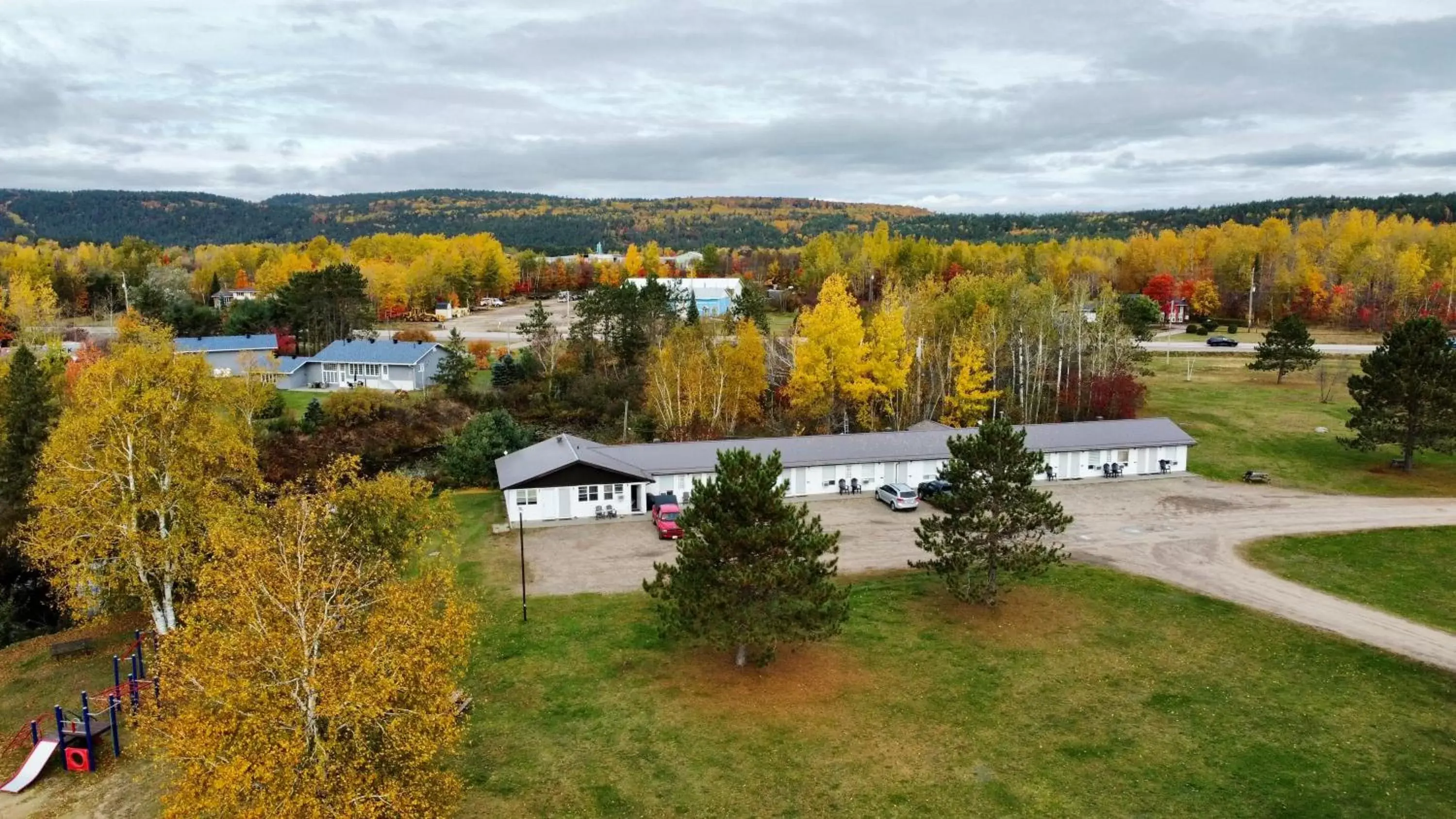 Bird's eye view in Welcome Inn