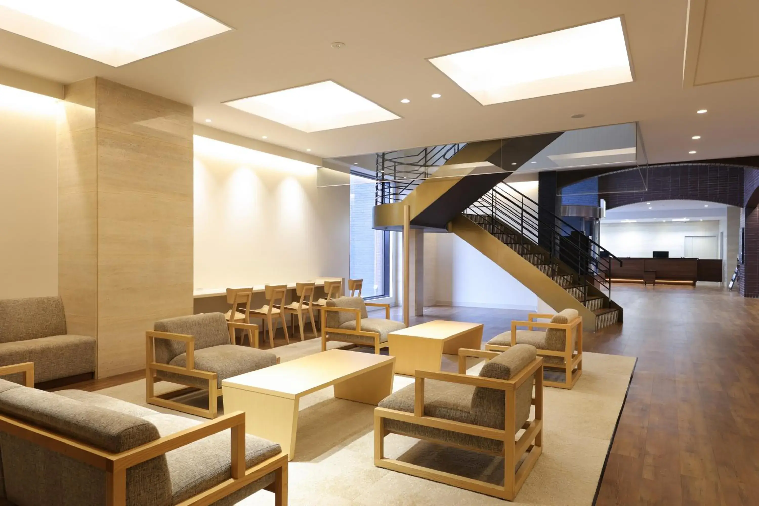 Lobby or reception in Riverside Hotel Kumamoto