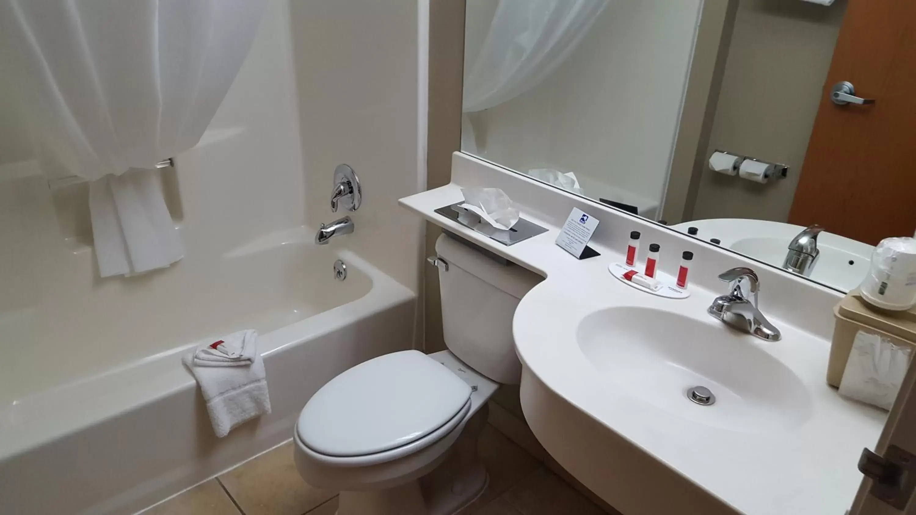 Bathroom in Microtel Inn & Suites by Wyndham Bozeman