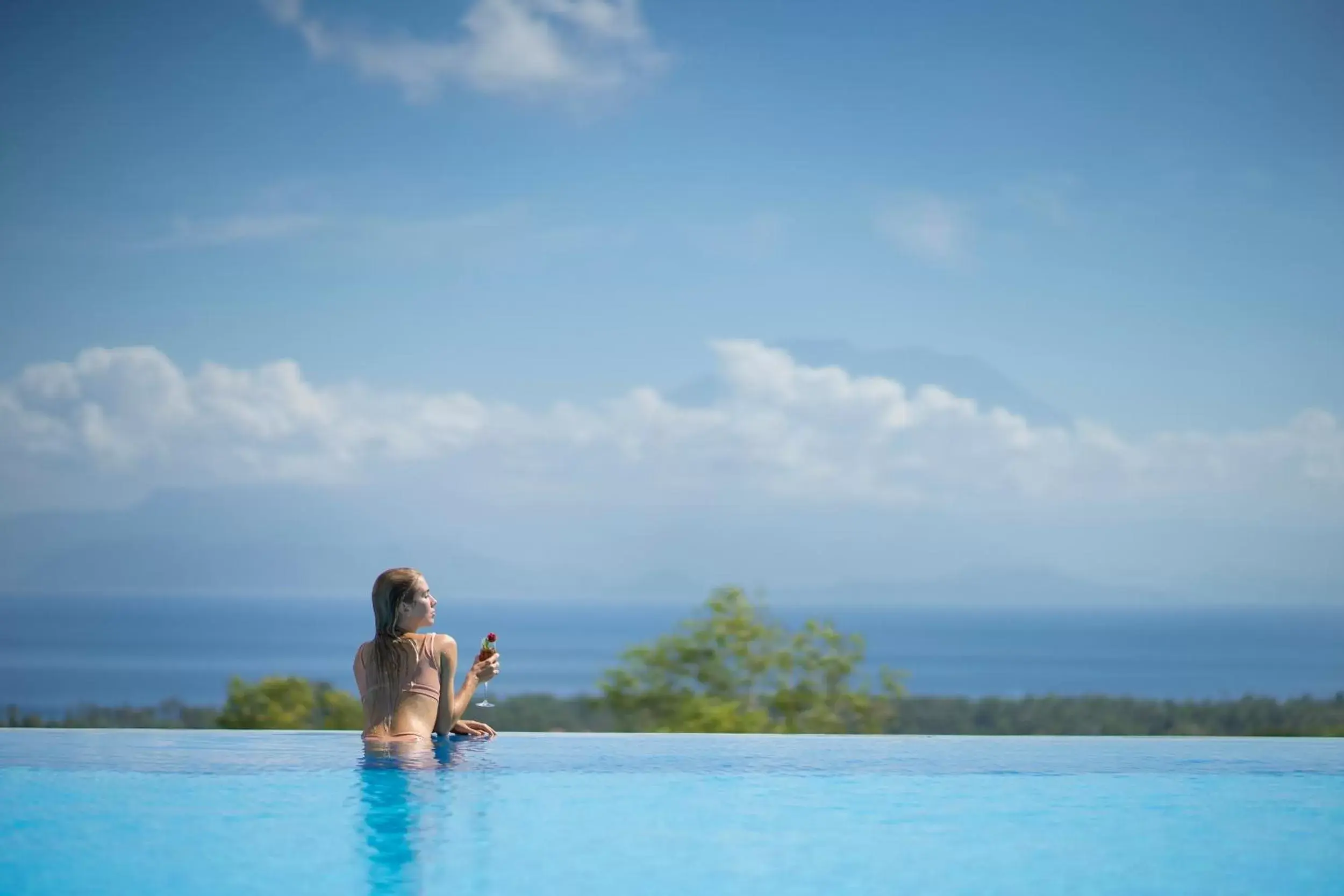 Sea view, Swimming Pool in Semabu Hills Hotel Nusa Penida