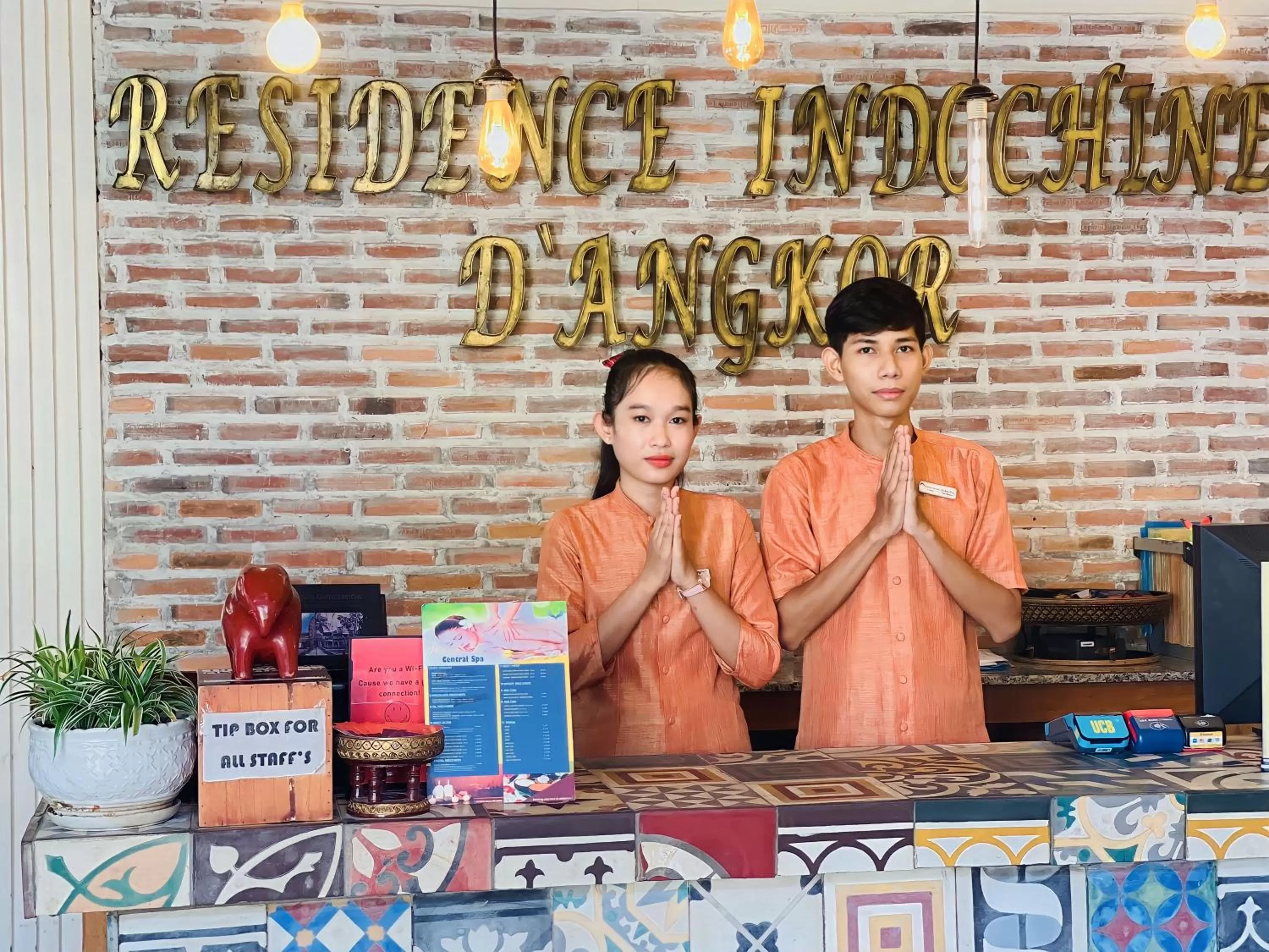 Lobby or reception in Residence Indochine Suite