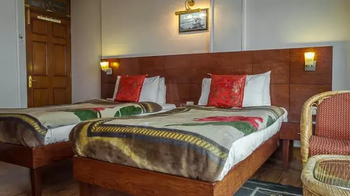 Bed in Hotel Shangrila Regency Bed in Hotel Shangrila Regency