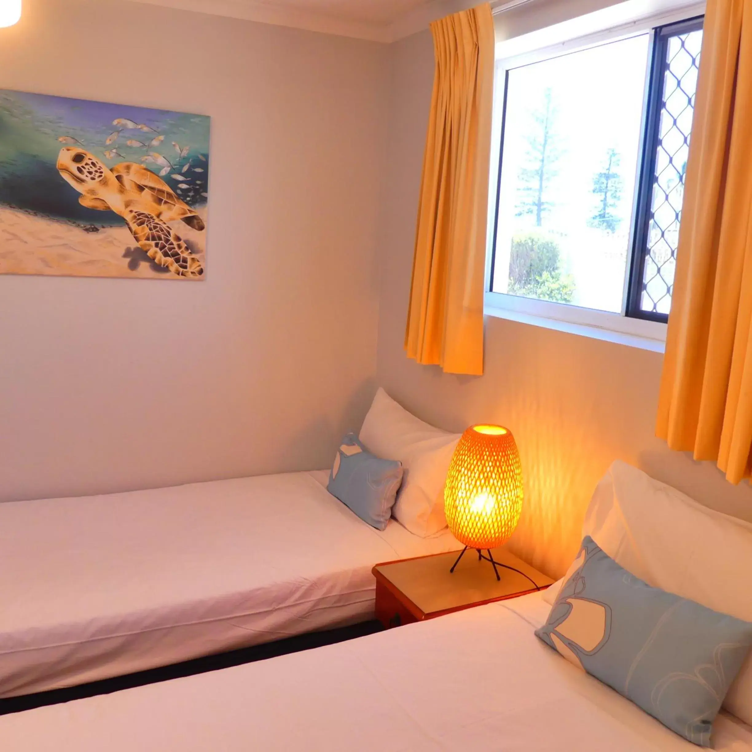 Bed in Bargara Blue Resort