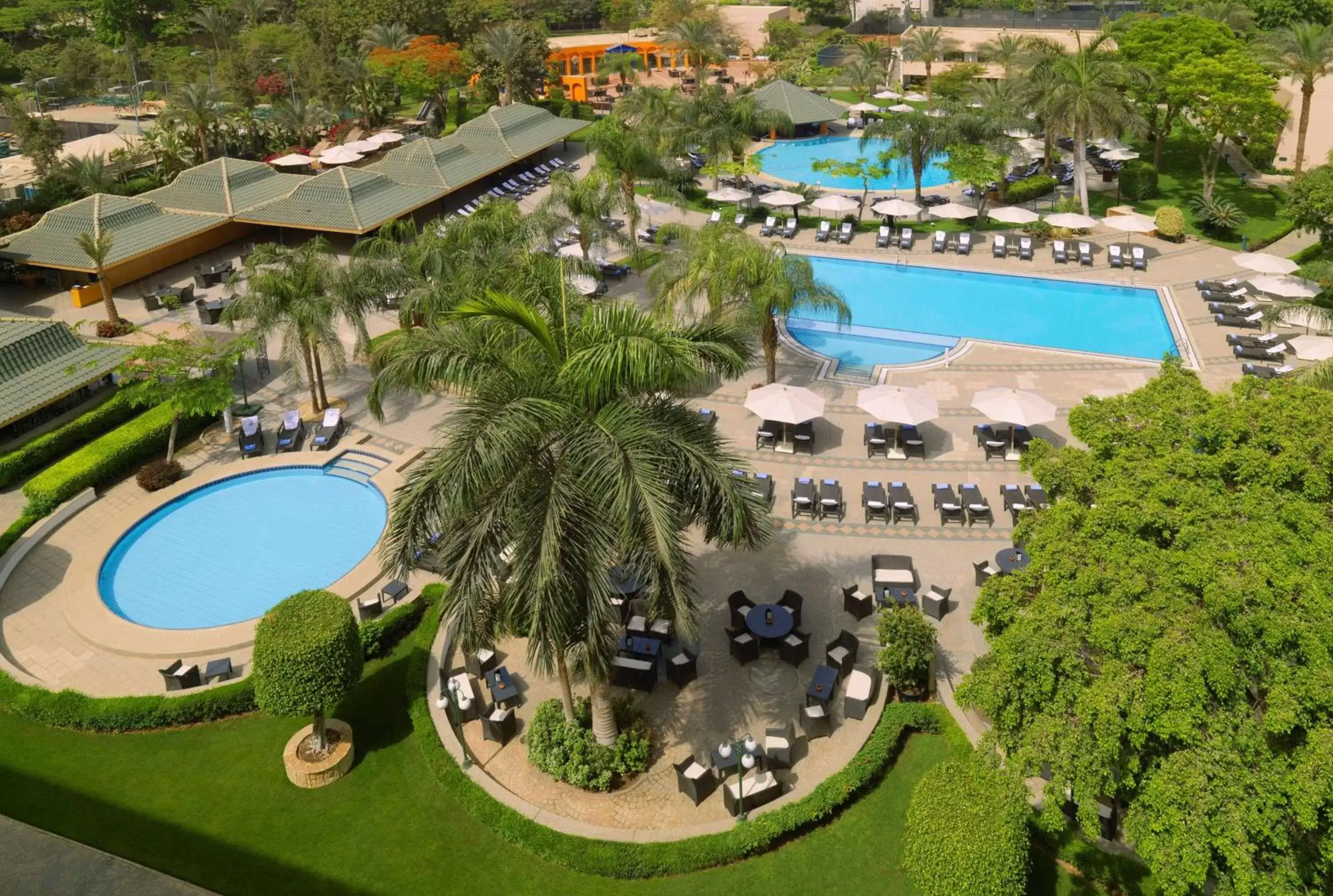 Natural landscape, Bird's-eye View in Hilton Cairo Heliopolis Hotel