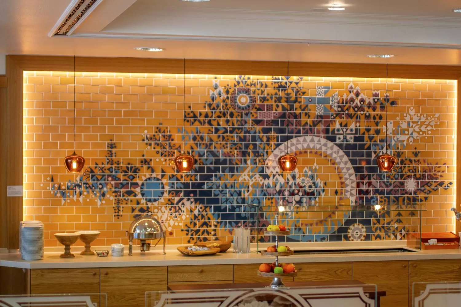 Buffet breakfast in Falk Seehotel Plau am See