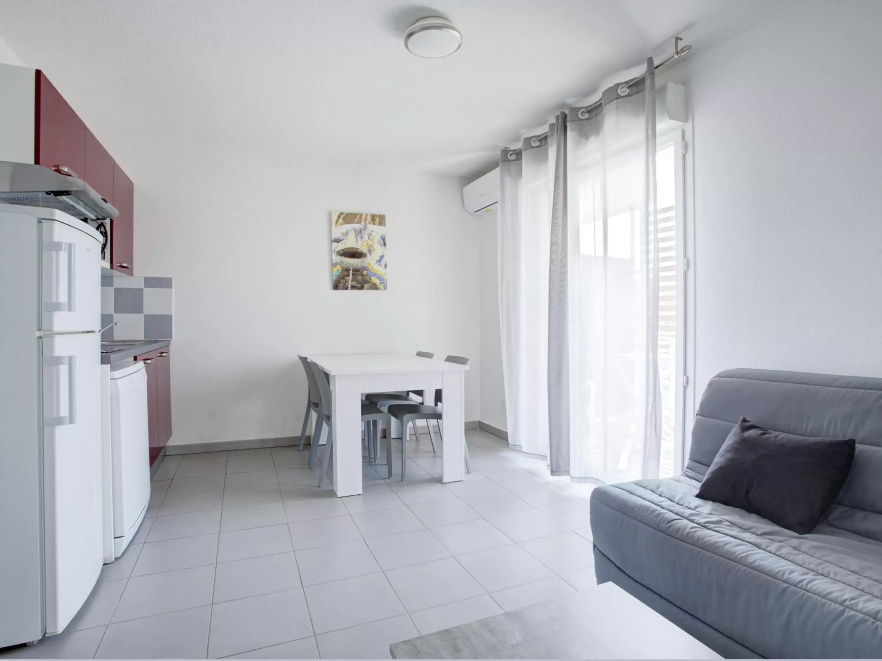 Living room, Dining Area in Vacancéole - Les demeures de la Massane - Argelès-sur-Mer