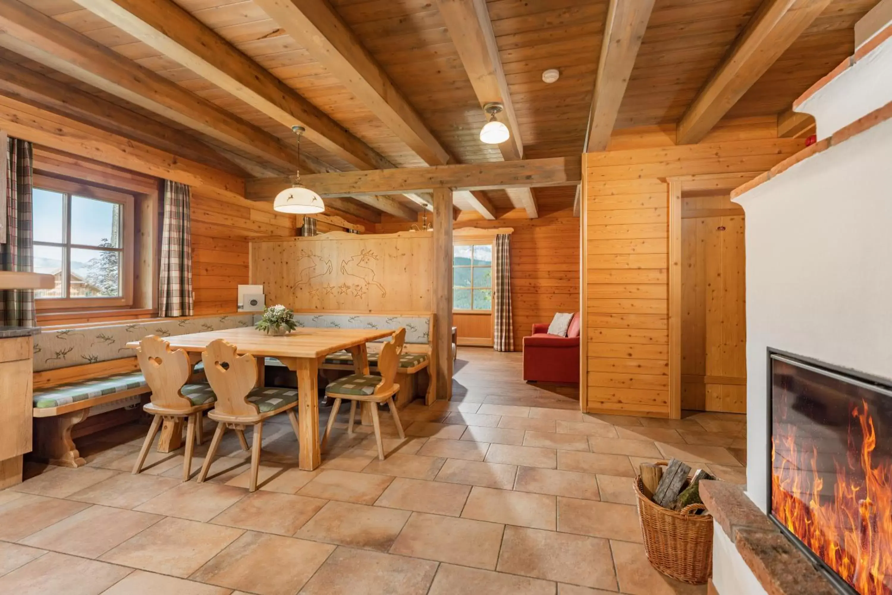 Living room, Dining Area in Almwelt Austria