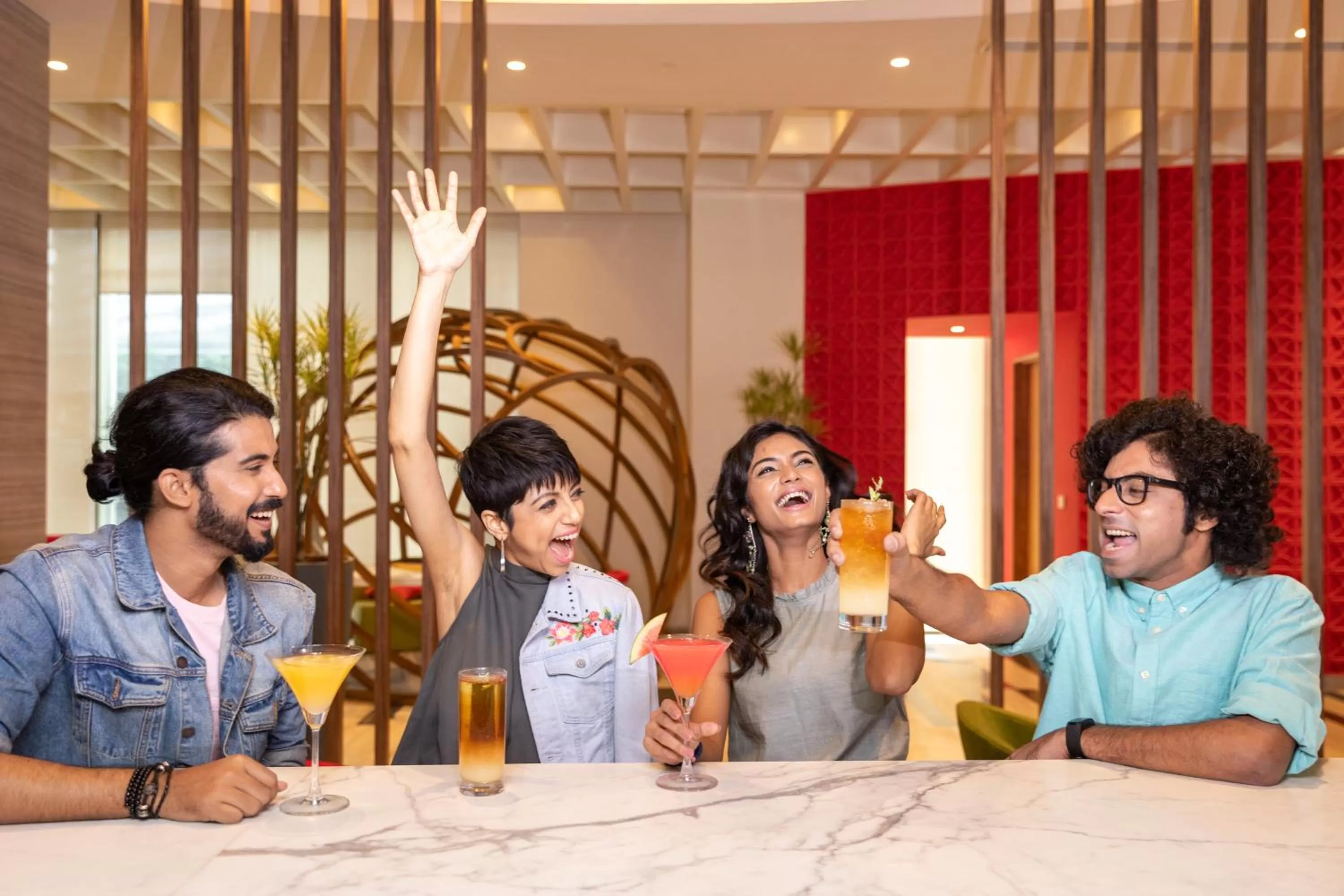 Lounge or bar in ibis Kolkata Rajarhat - An Accor Brand