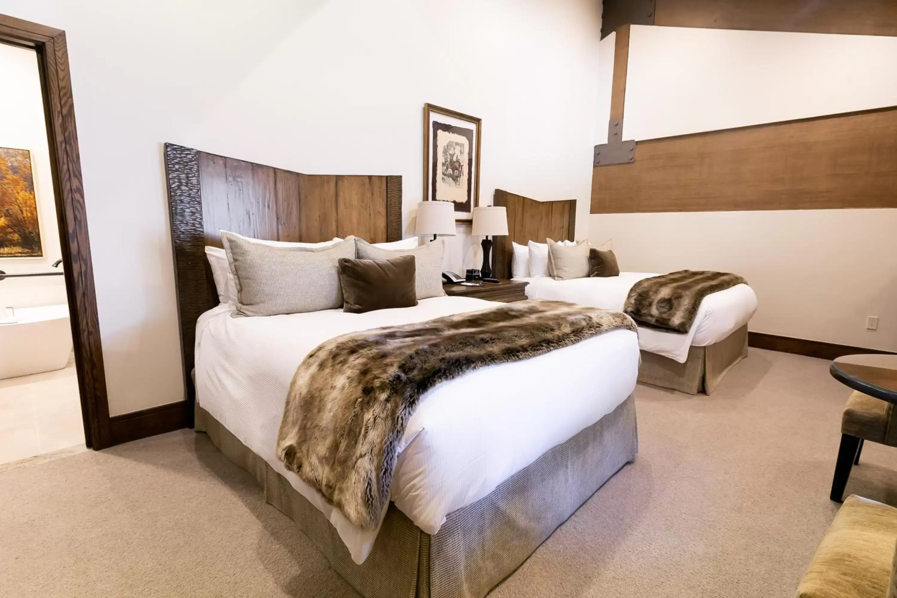 Bedroom, Bed in Stein Eriksen Lodge Deer Valley