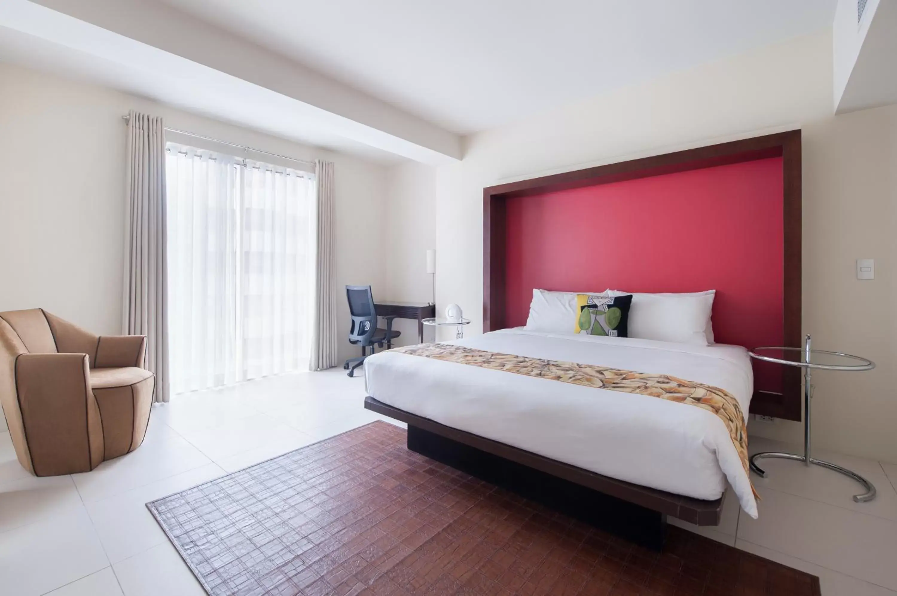 Bedroom, Bed in The Picasso Boutique Serviced Residences Managed by HII