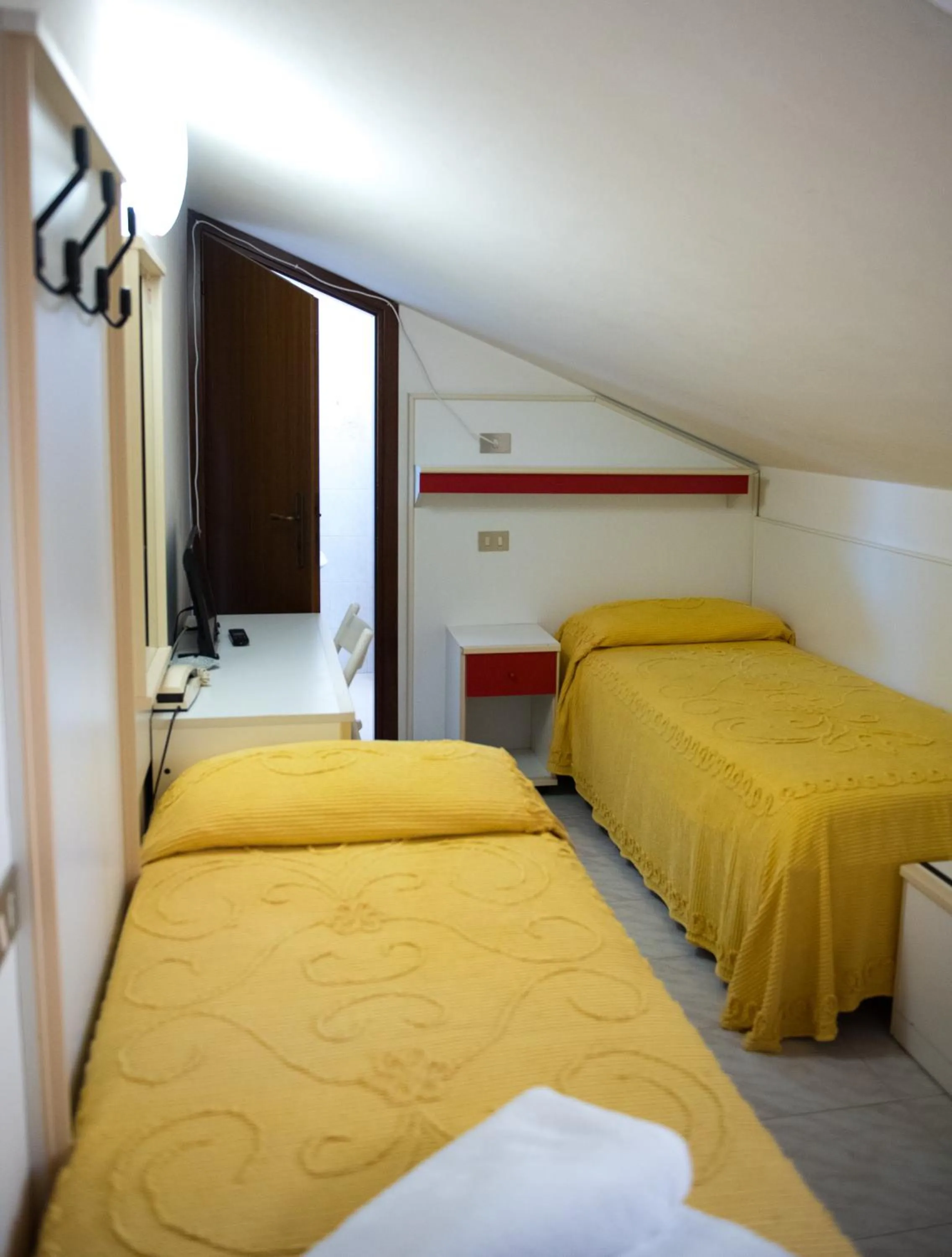 Bed in Hotel Malibran