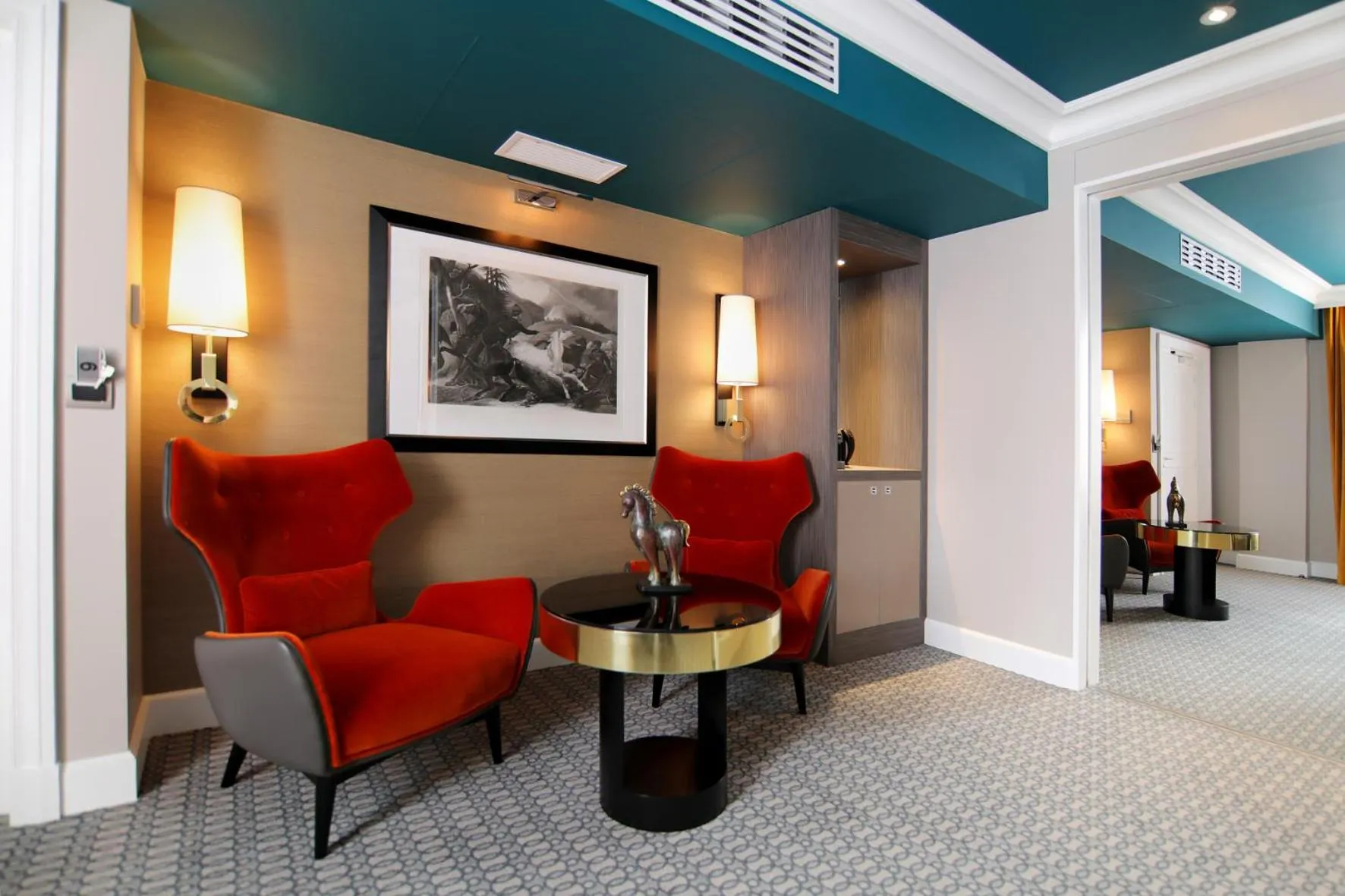 Living room in Hôtel Alchimy