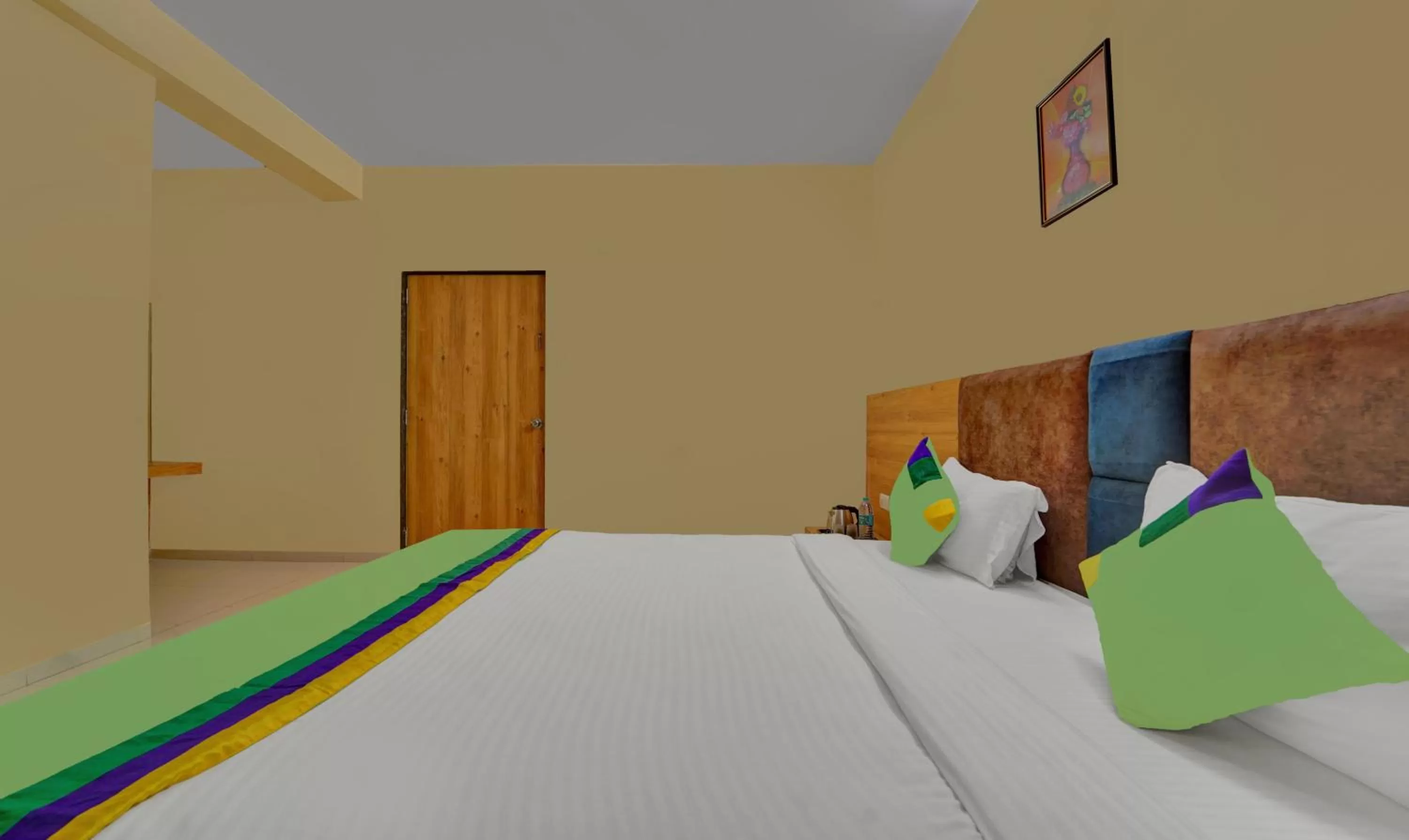 Bed in Treebo Trend Iceberg