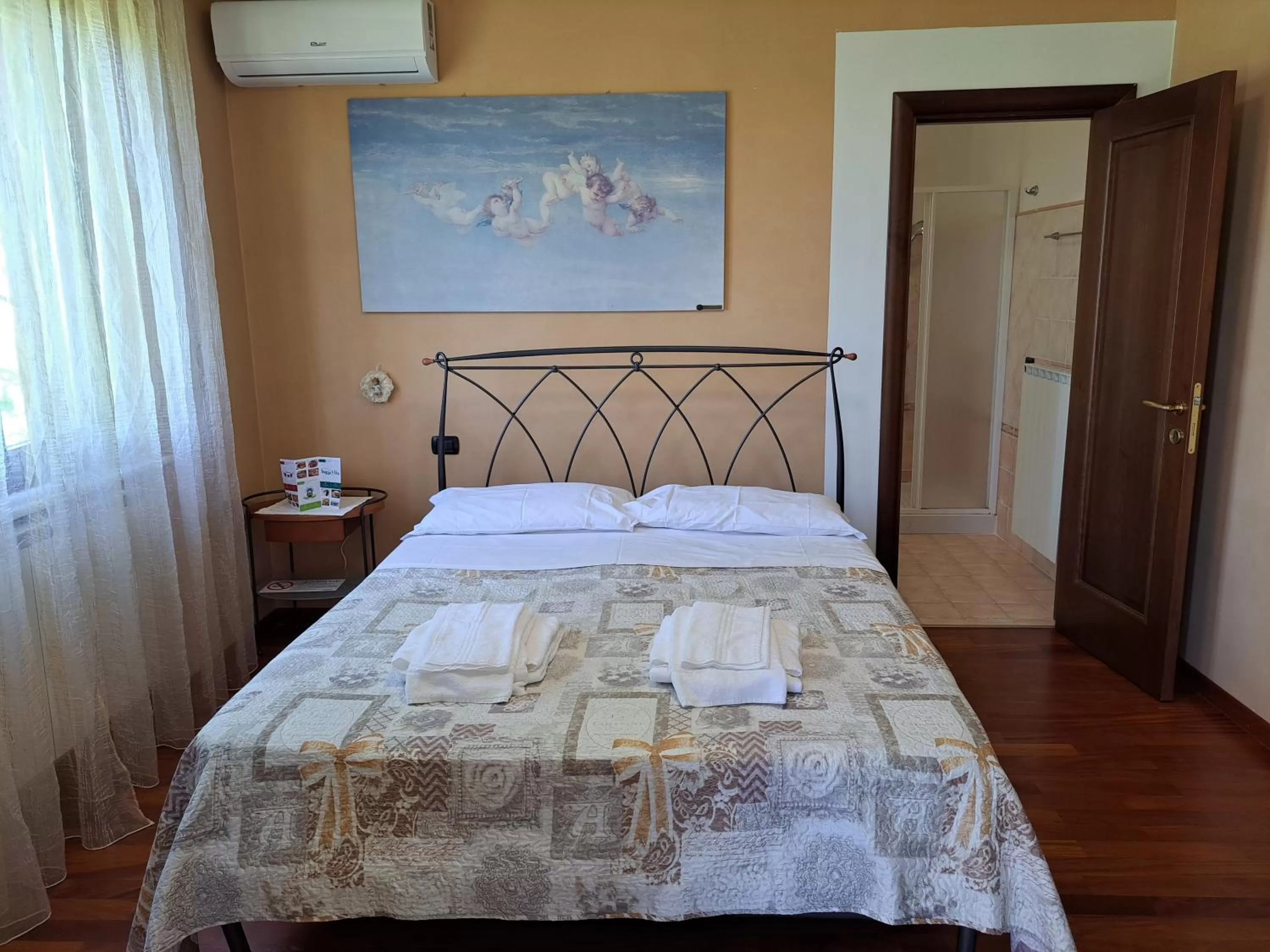 Bed in B & B le tre rose