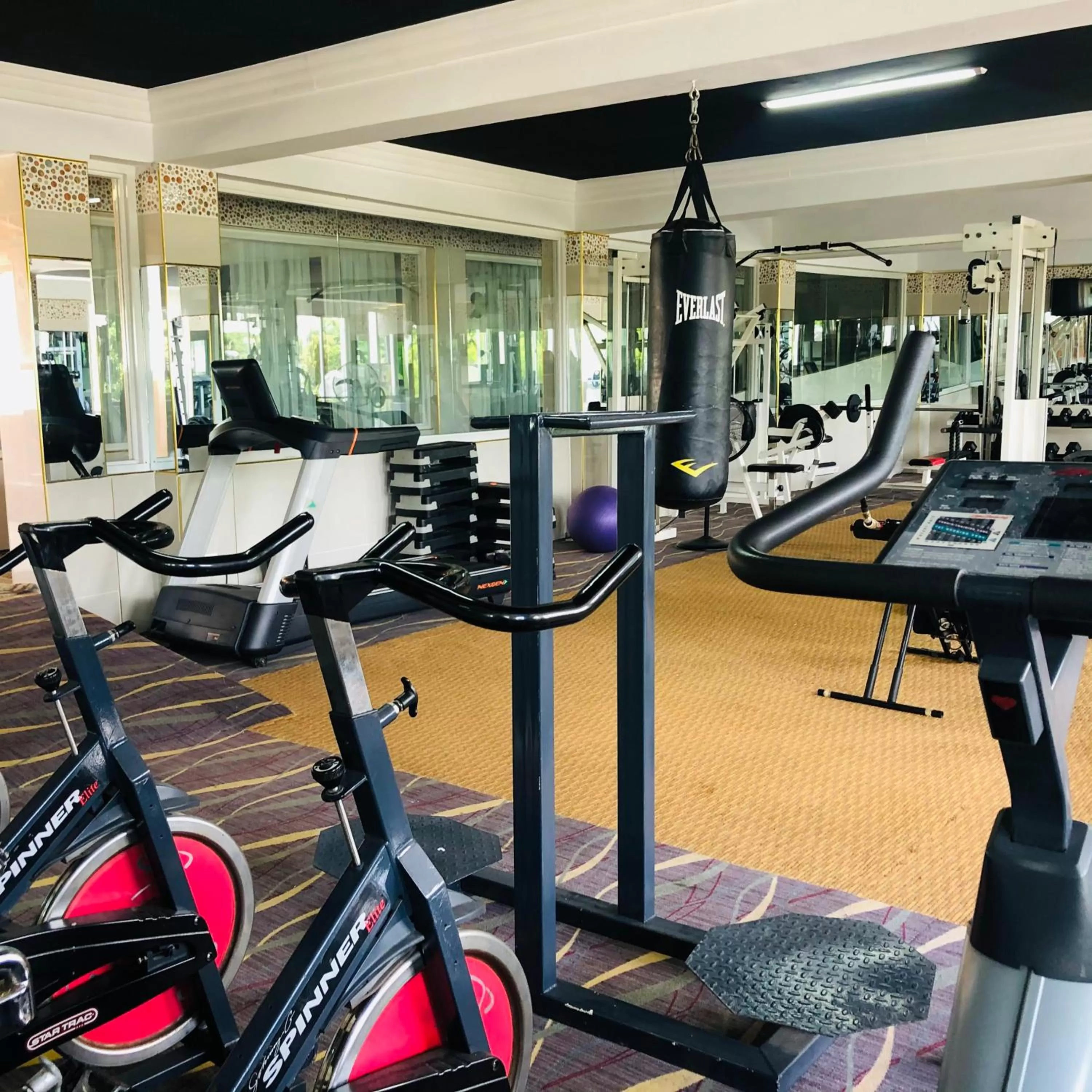 Fitness centre/facilities in Hotel La Casona Dorada