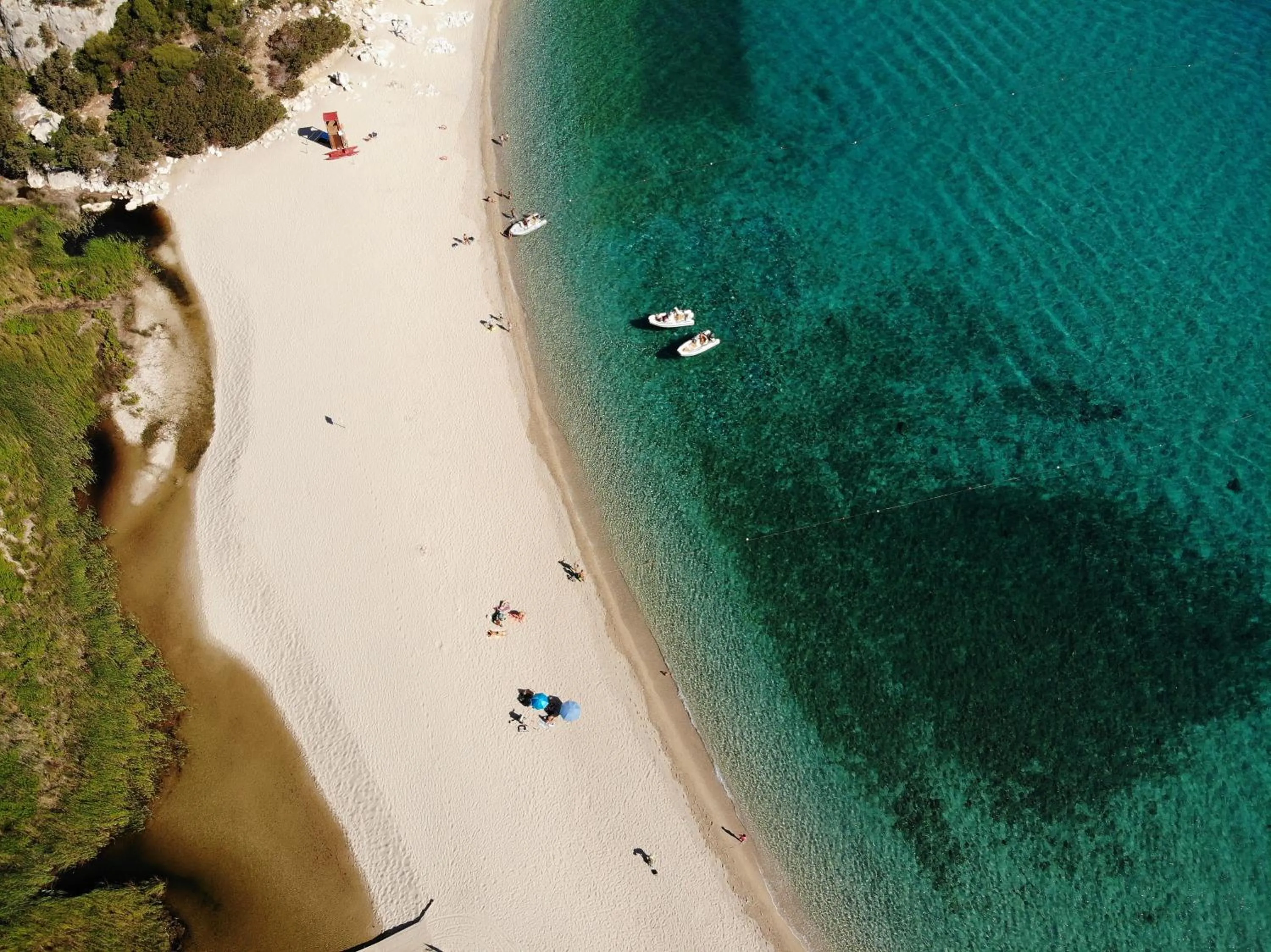 Beach in Club Esse Cala Gonone
