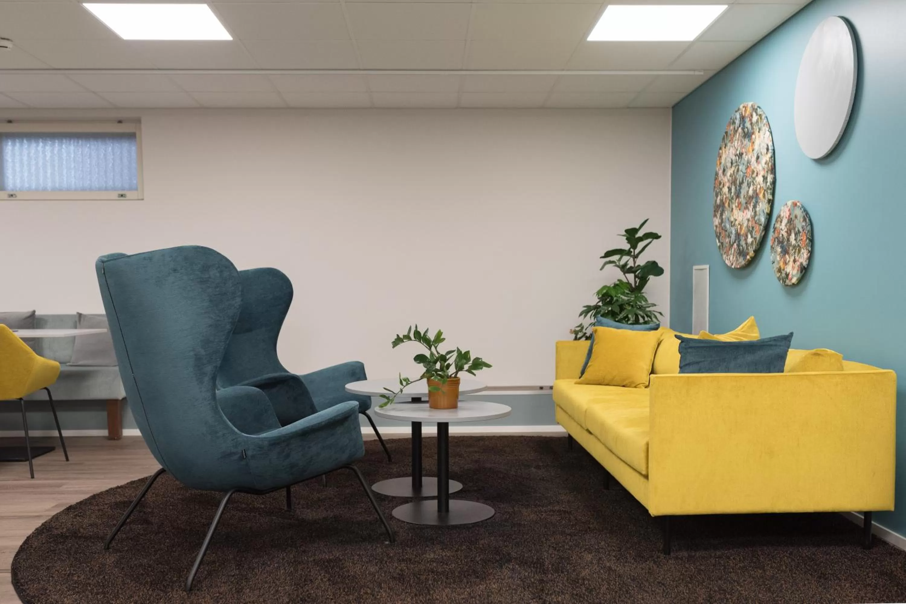 Seating area in Hotelli Lähde