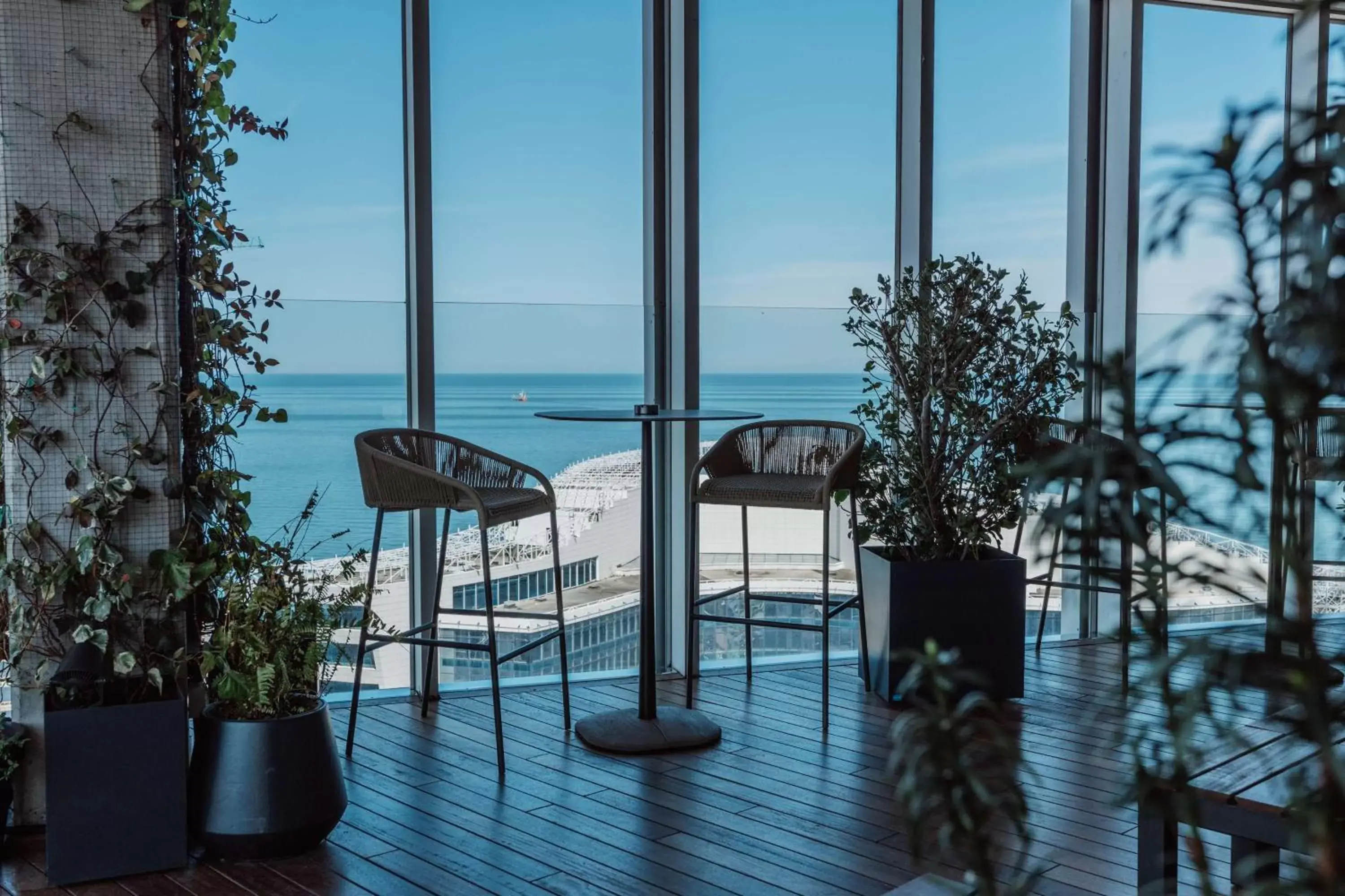 Restaurant/places to eat, Sea View in Radisson Blu Hotel Batumi