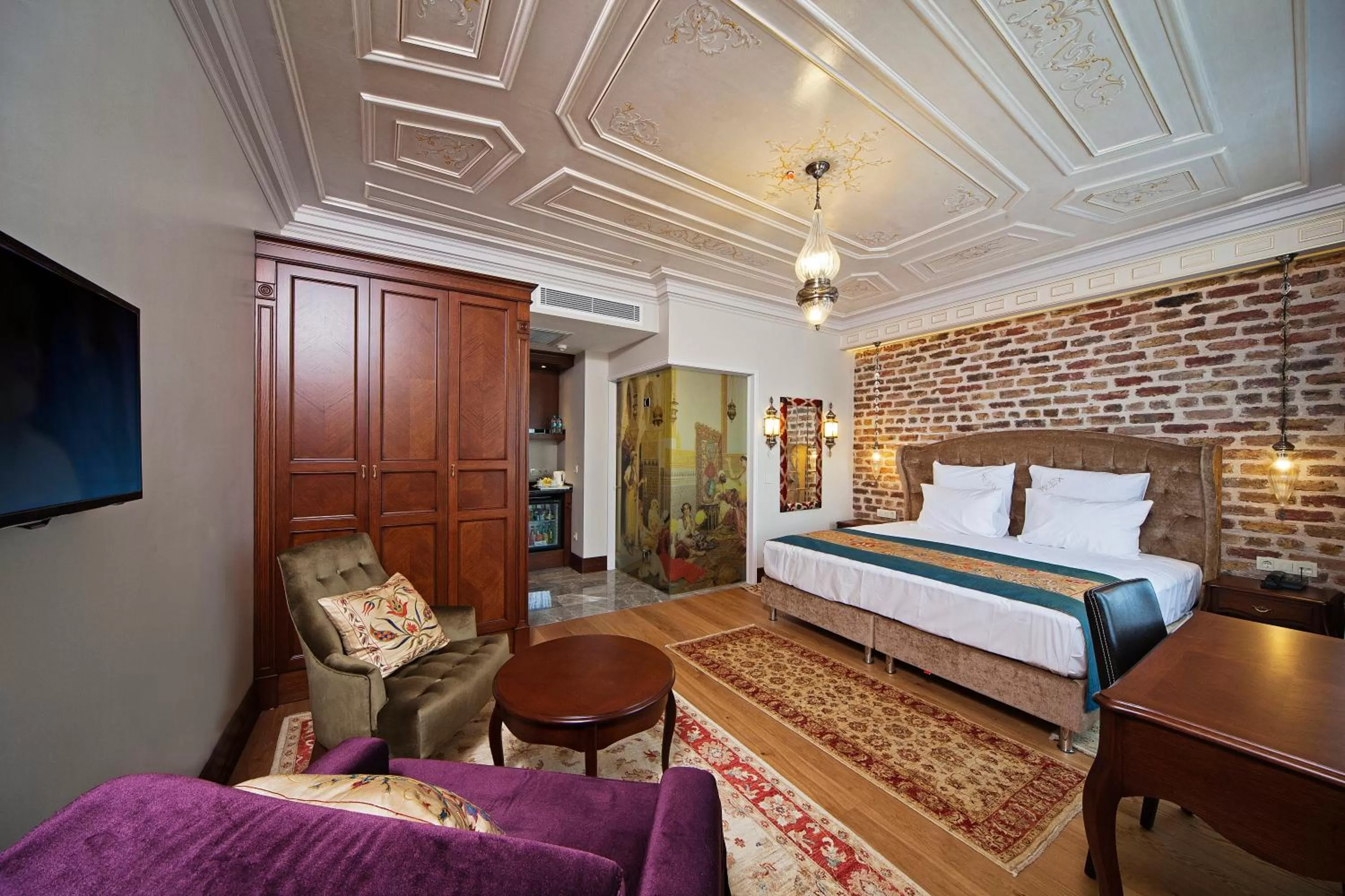 Photo of the whole room, Bed in Azade Premier Hotel