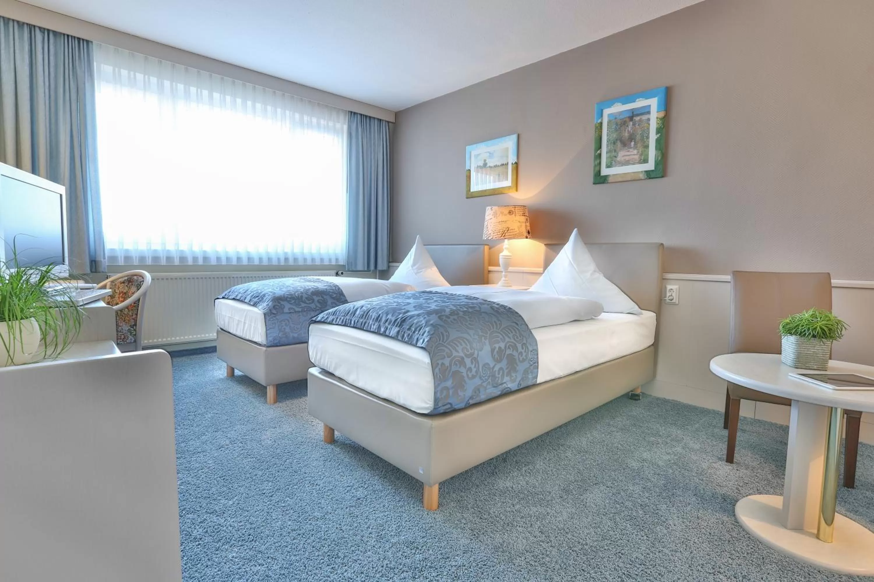 Bedroom, Bed in Hotel Kristall