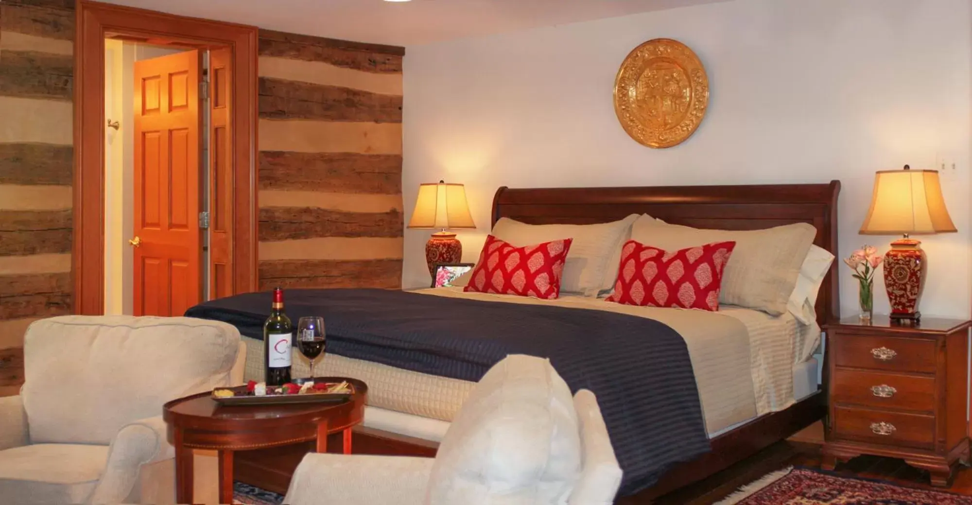 Bed in Hillbrook Inn & Spa