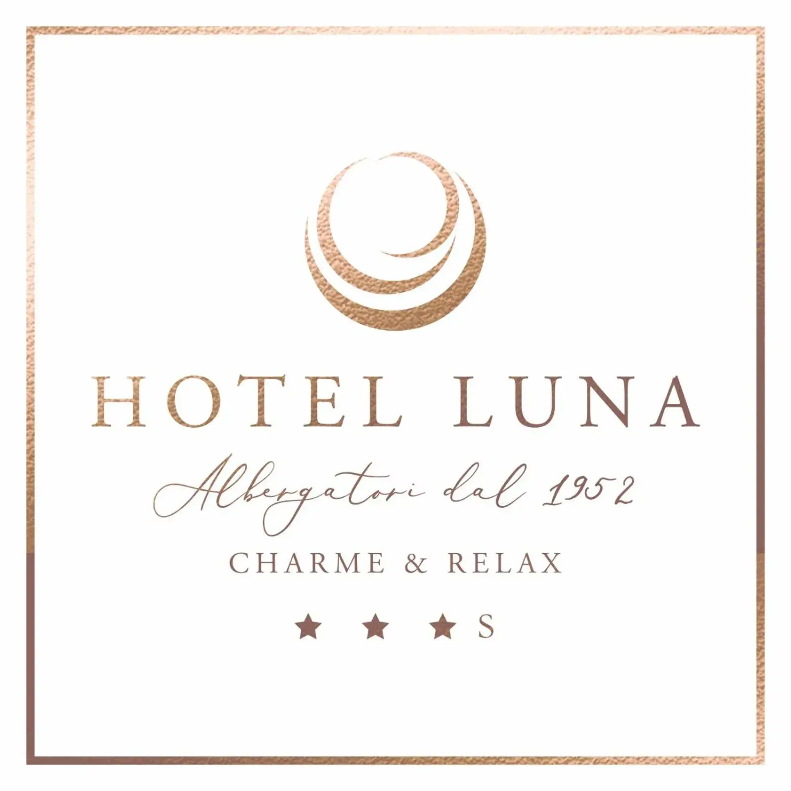 Property logo or sign in Hotel Luna