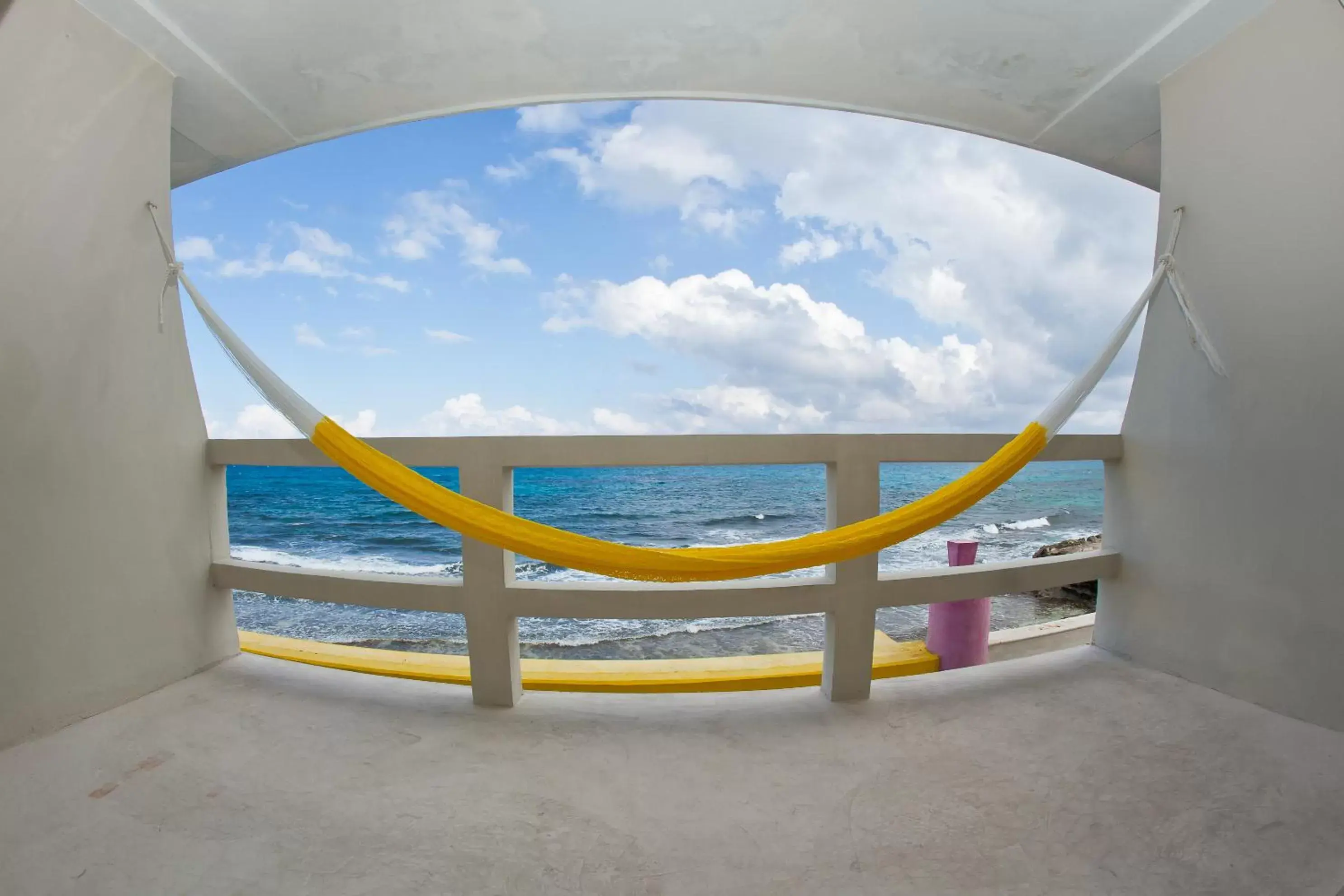 Balcony/Terrace in Rocamar Hotel Isla Mujeres