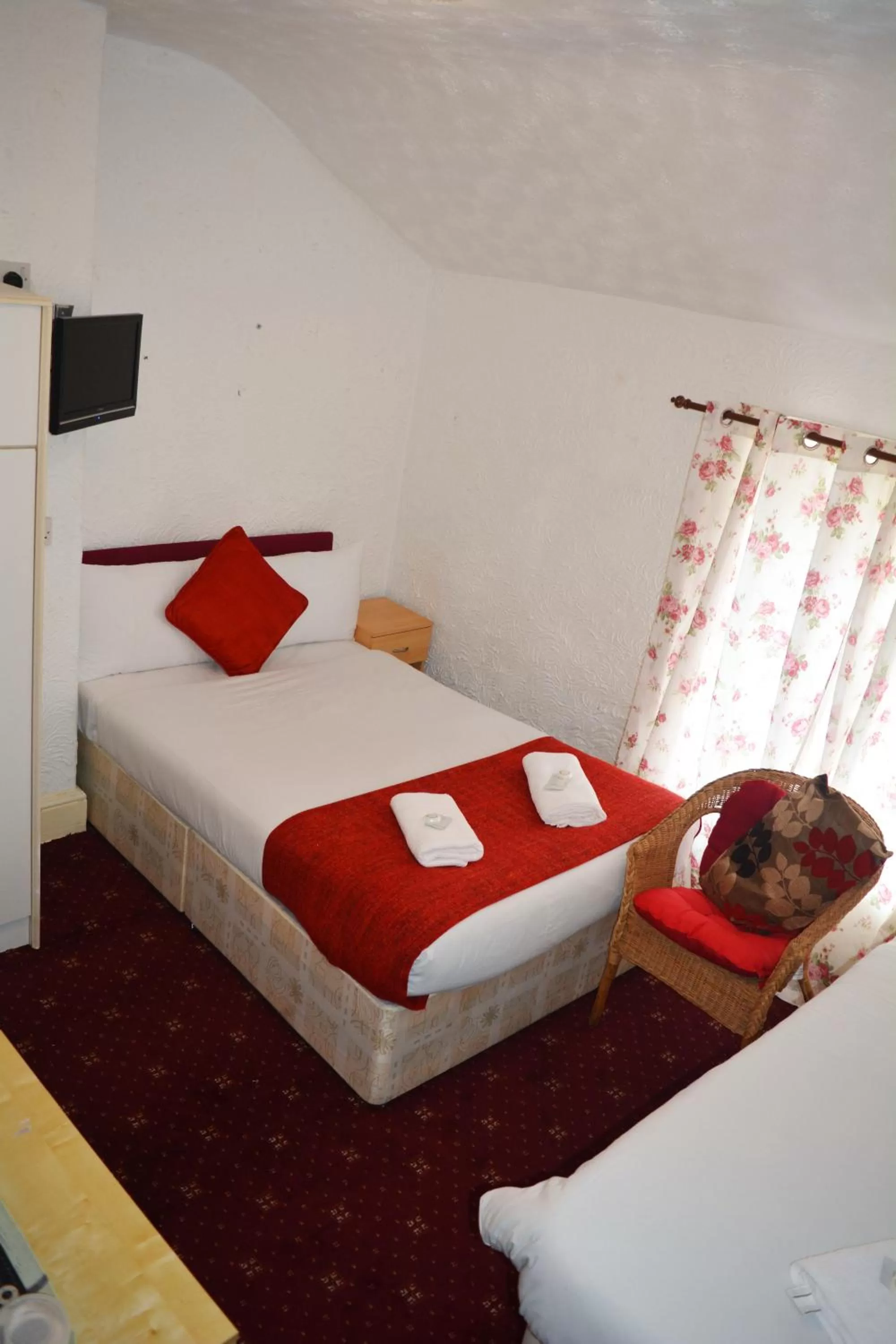 Bed in Wilsons Hotel - Blackpool Tower View