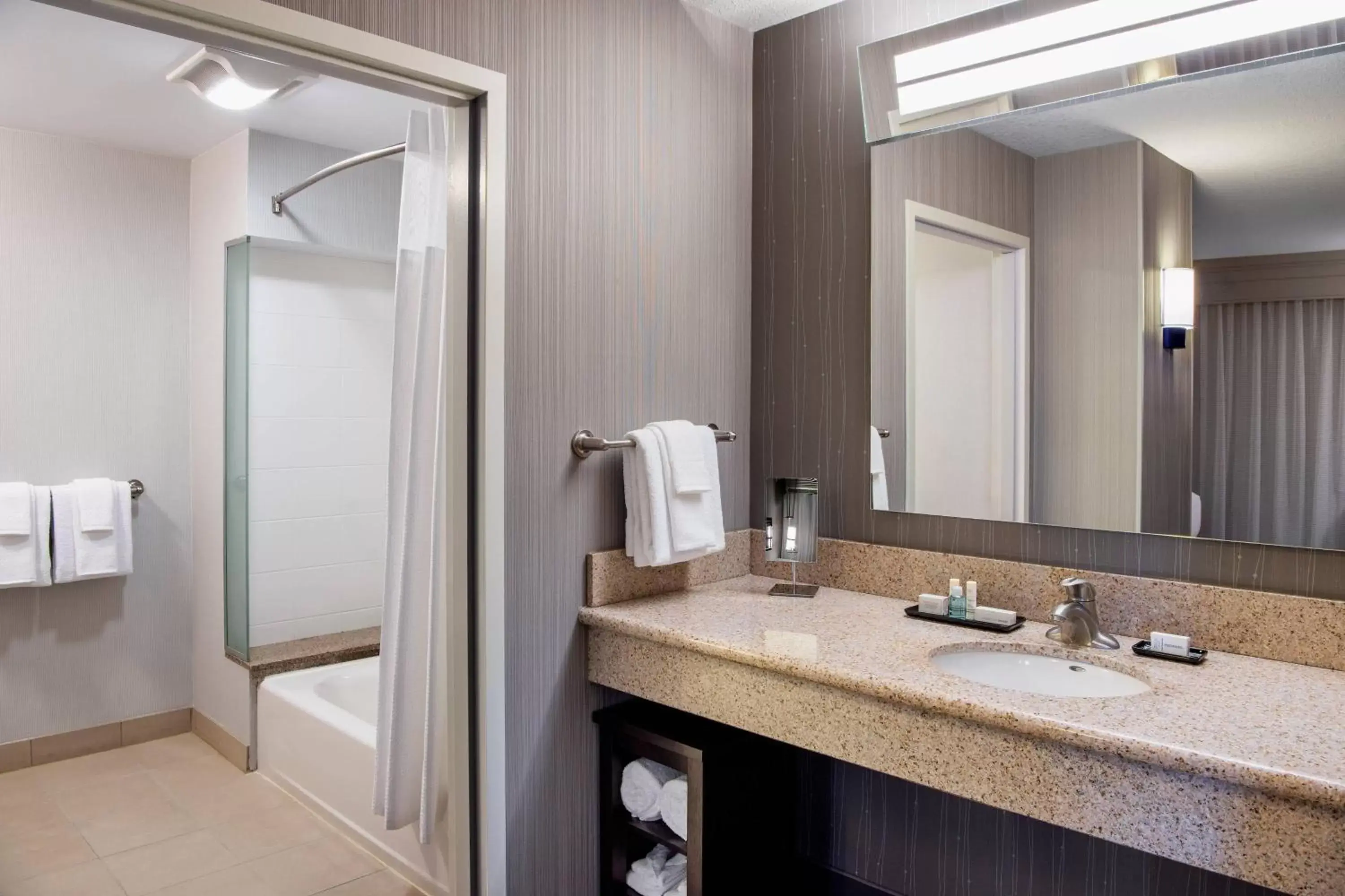 Bathroom in Courtyard by Marriott Edmonton West